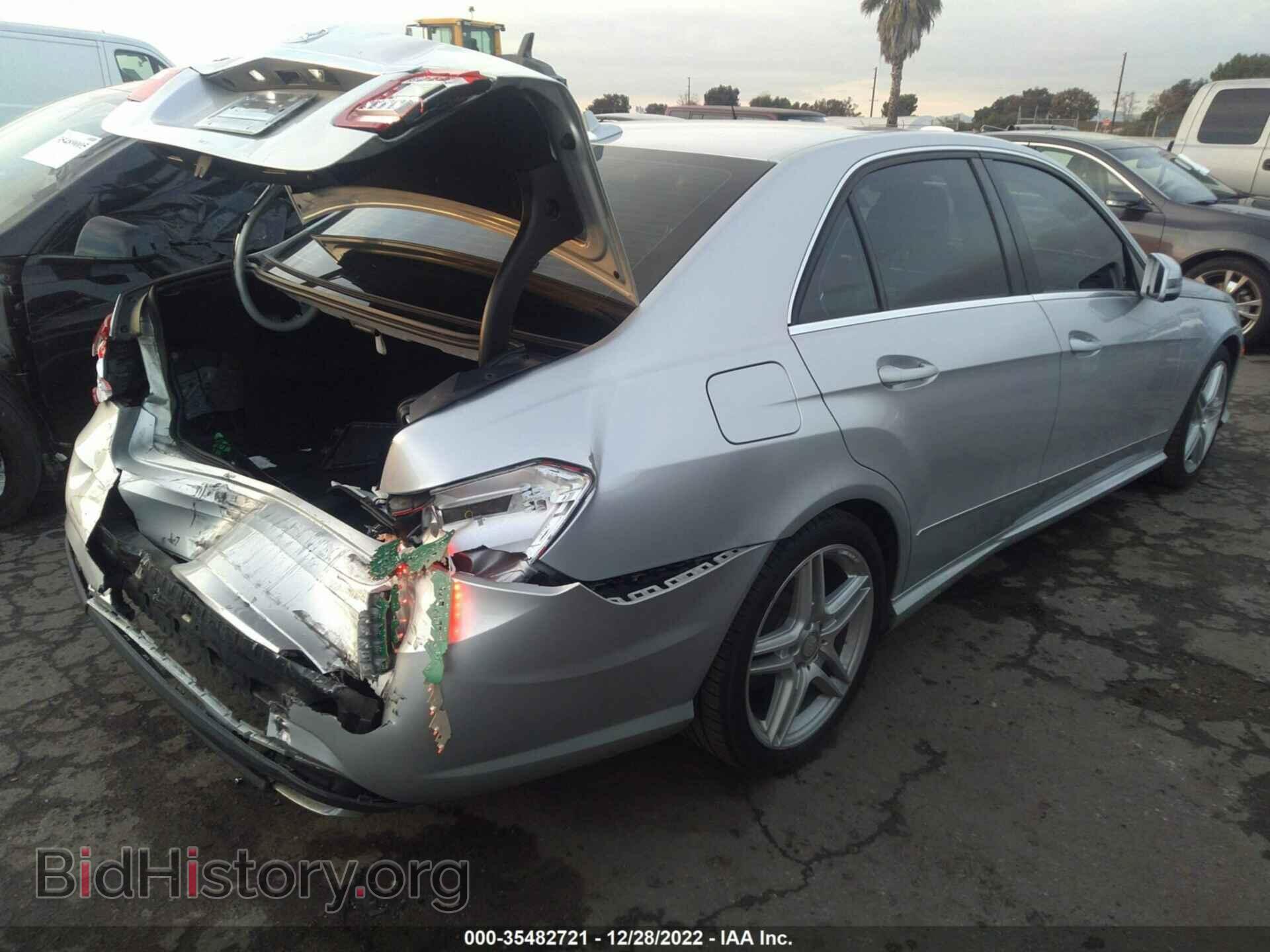 2013 MERCEDES-BENZ E-CLASS - VIN: WDDHF5KB8DA744237 - Фото 4