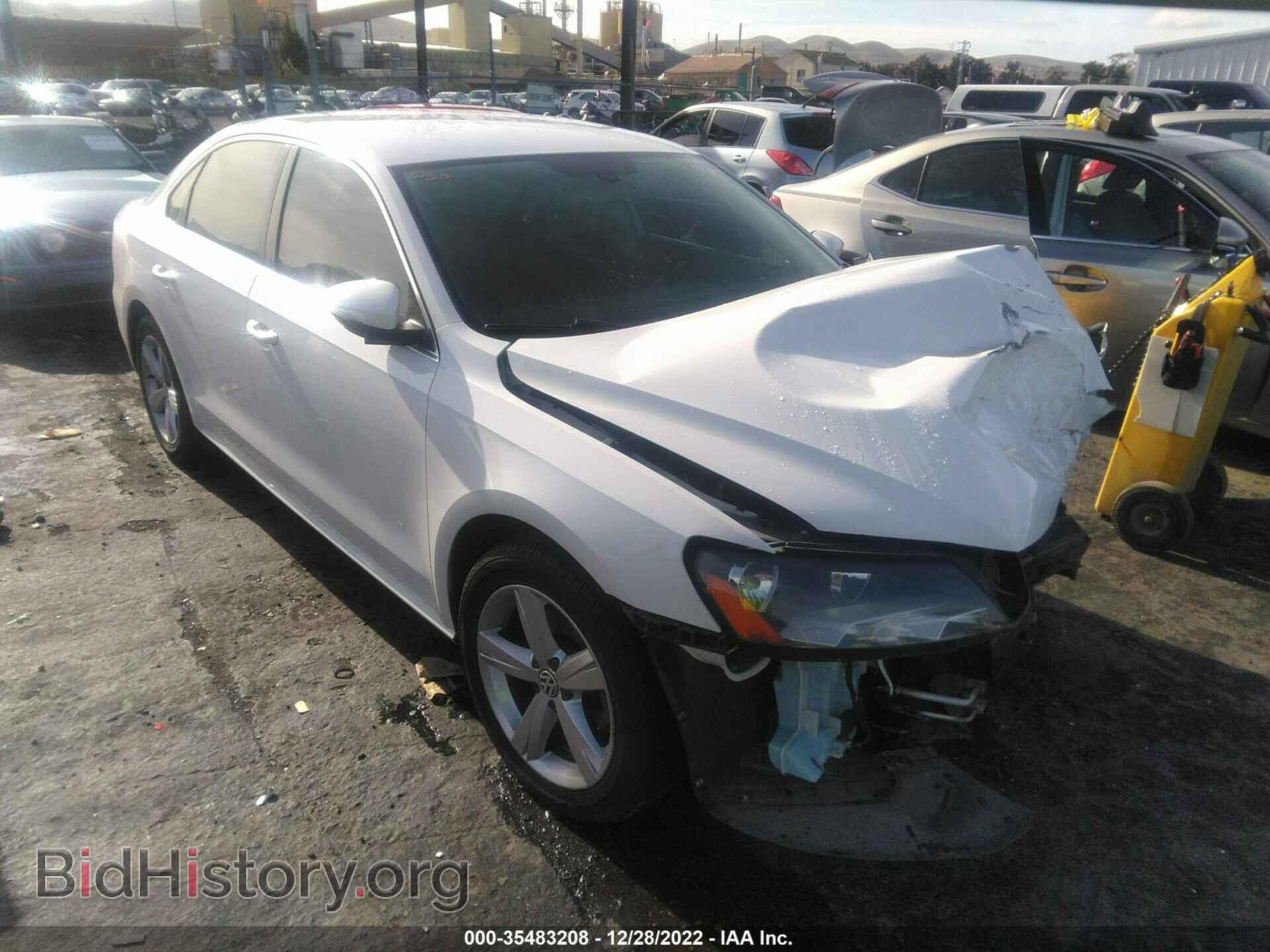 Photo 1VWBP7A32CC101711 - VOLKSWAGEN PASSAT 2012