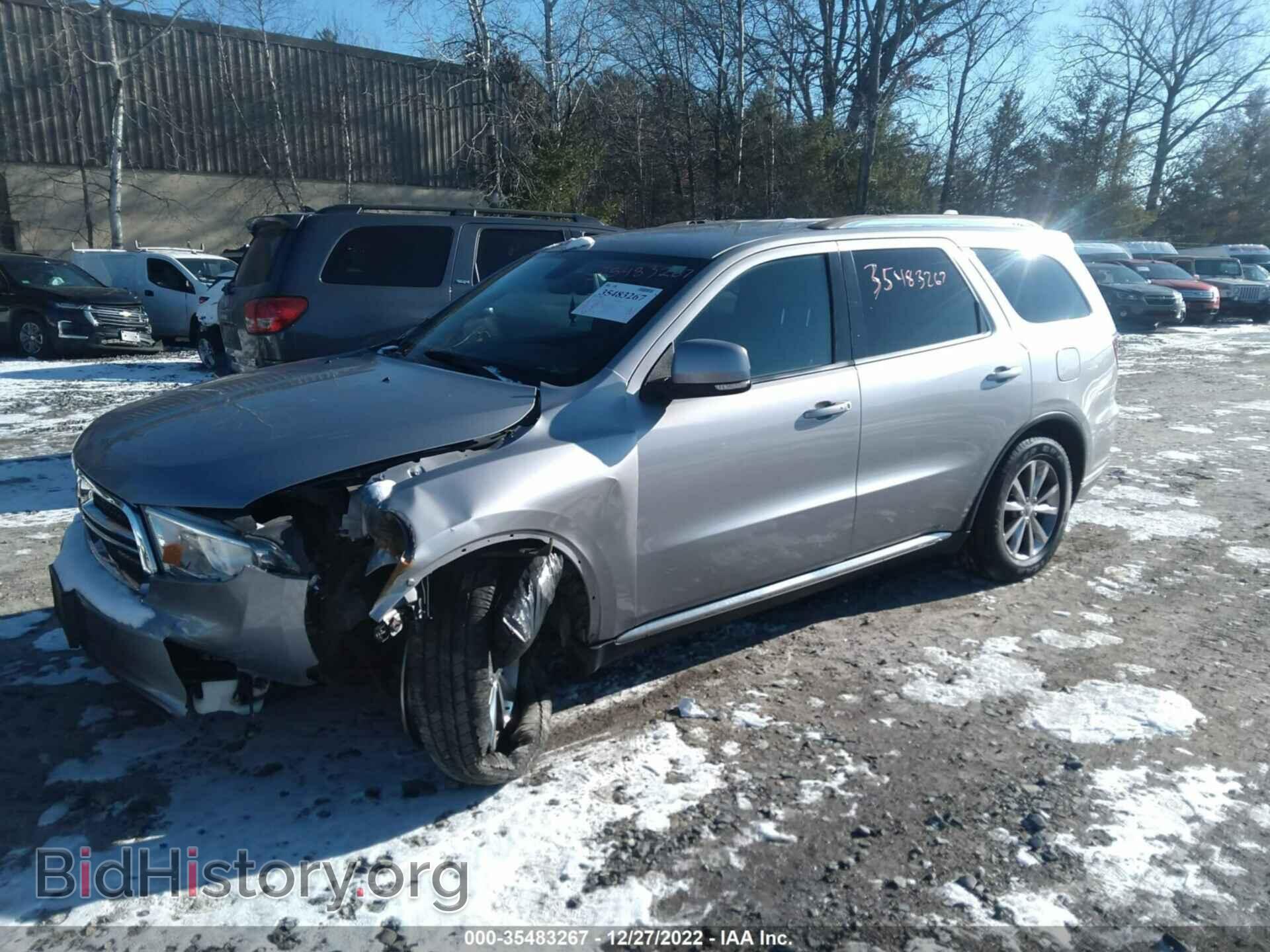 2014 DODGE DURANGO - VIN: 1C4RDJDG8EC522468 - Фото 2