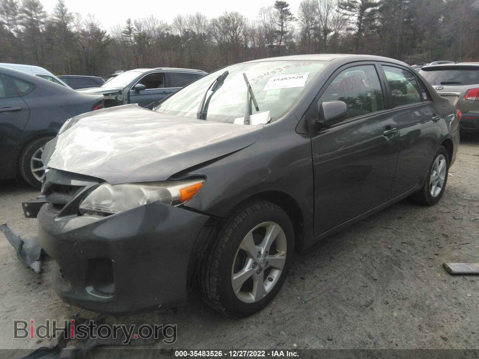 2011 TOYOTA COROLLA - VIN: 2T1BU4EEXBC606875 - Фото 2