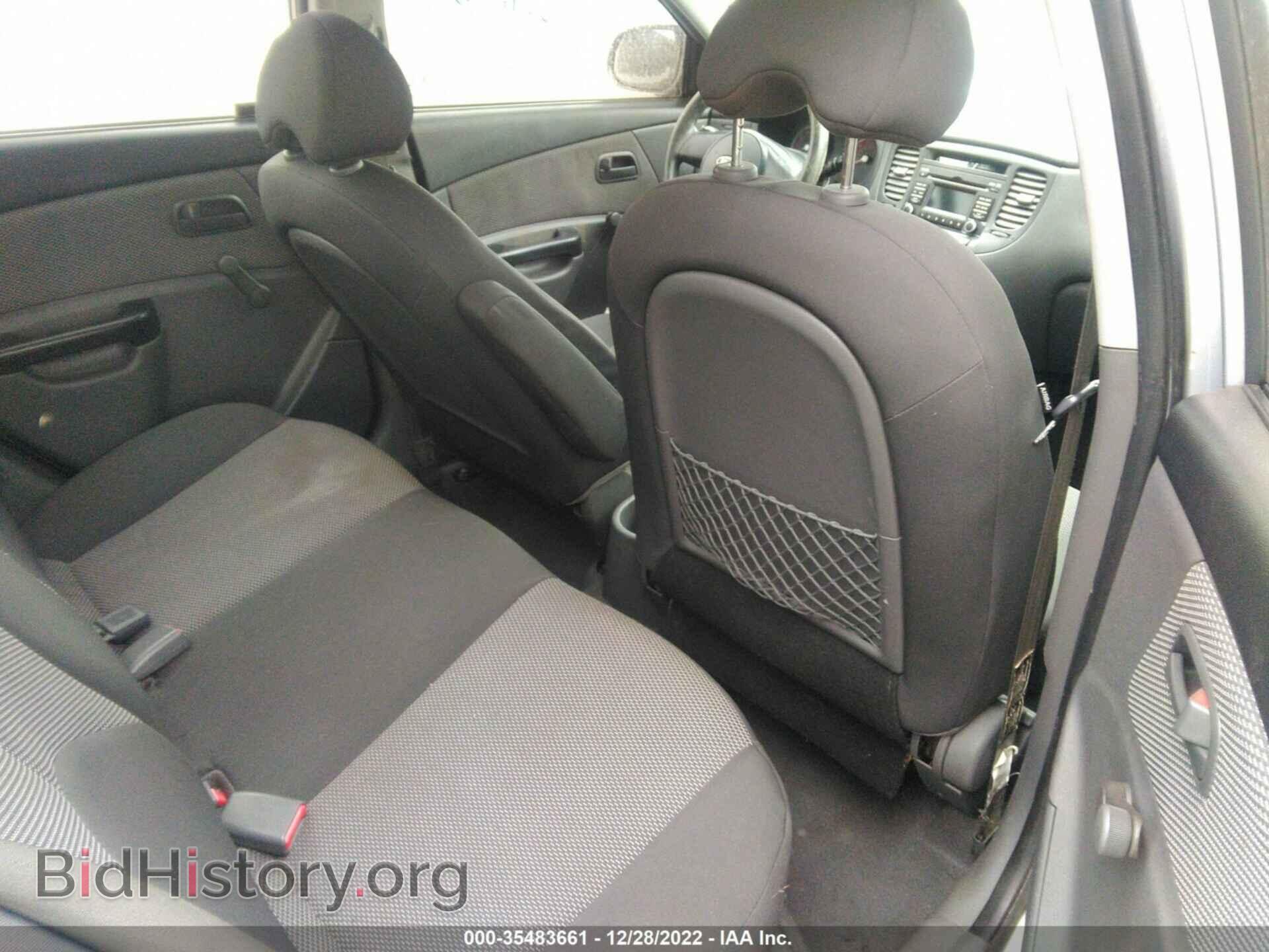 2011 KIA RIO - VIN: KNADH4A39B6753050 - Фото 8