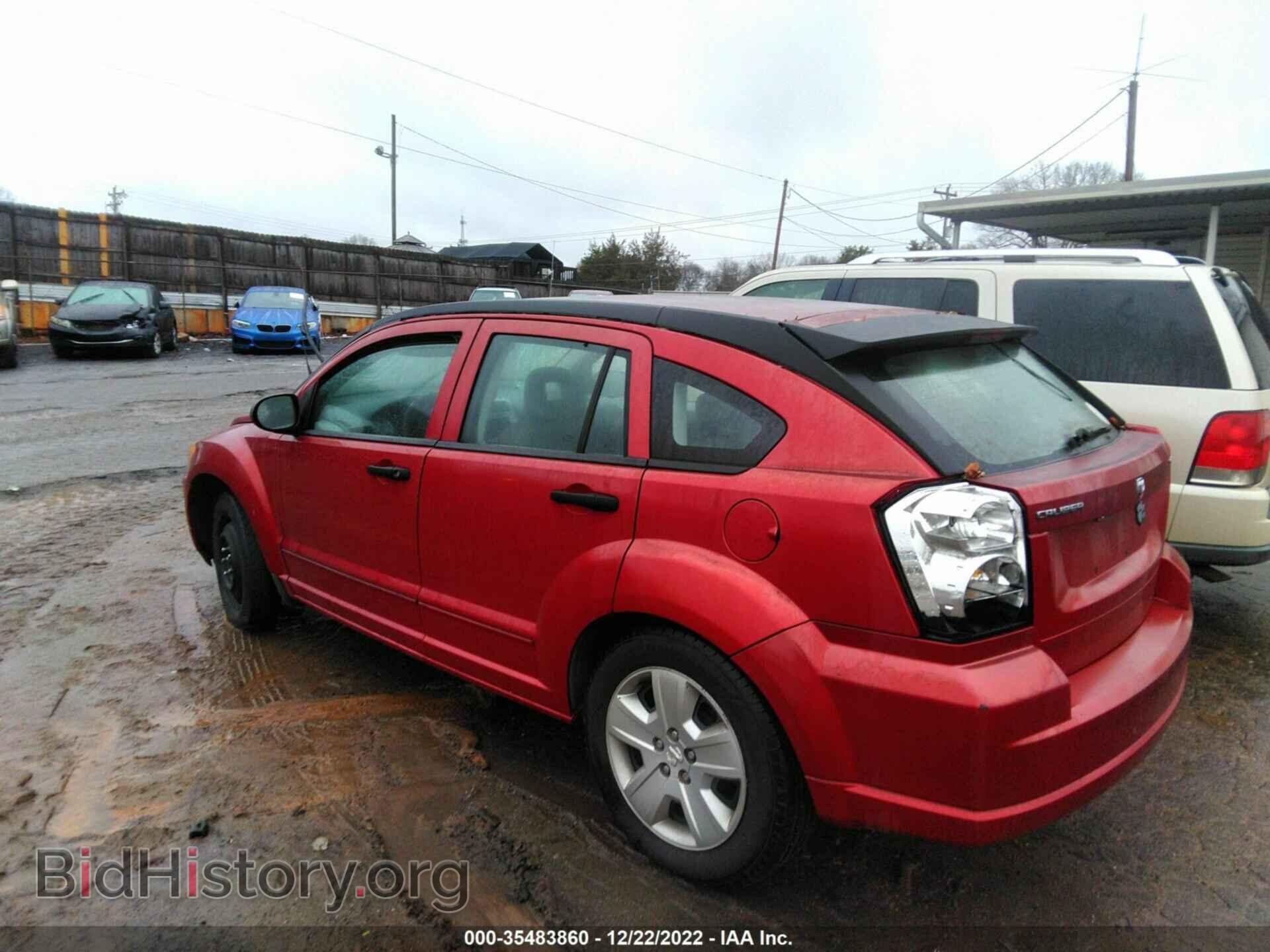 2007 DODGE CALIBER - VIN: 1B3HB48B17D507388 - Фото 3
