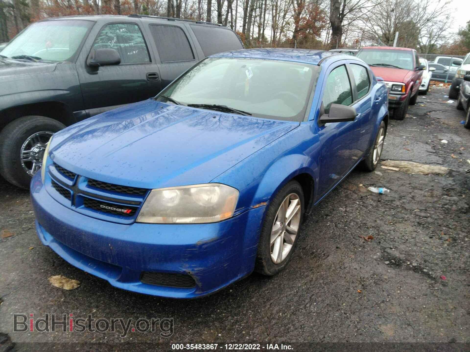 2014 DODGE AVENGER - VIN: 1C3CDZAB2EN160305 - Фото 2