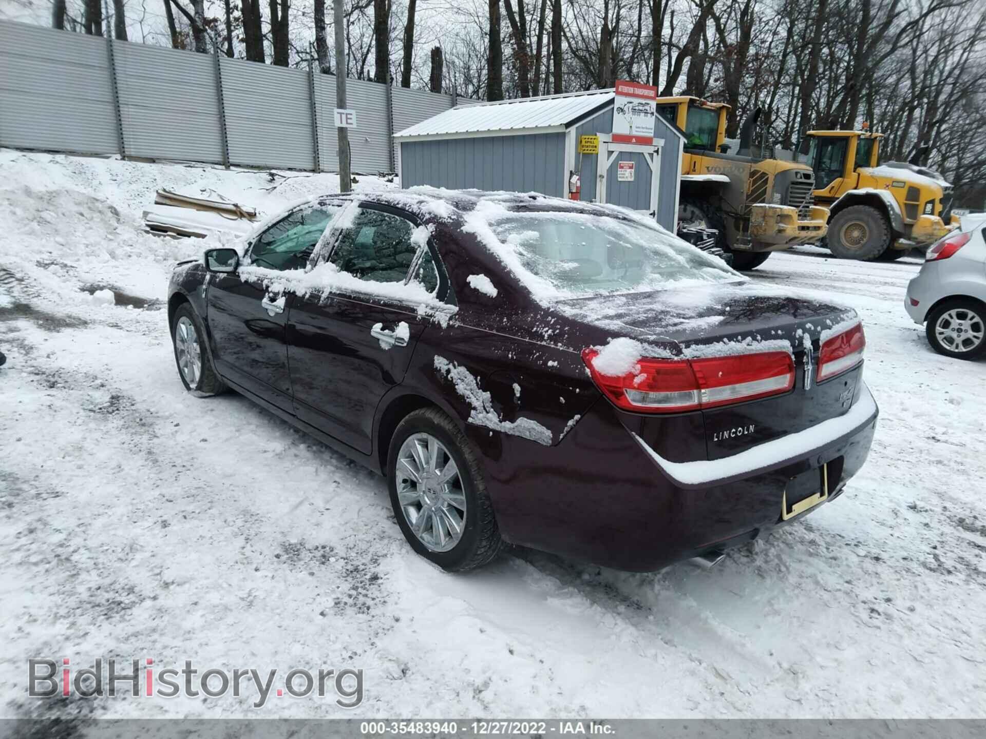 2012 LINCOLN MKZ - VIN: 3LNHL2JC7CR836208 - Фото 3