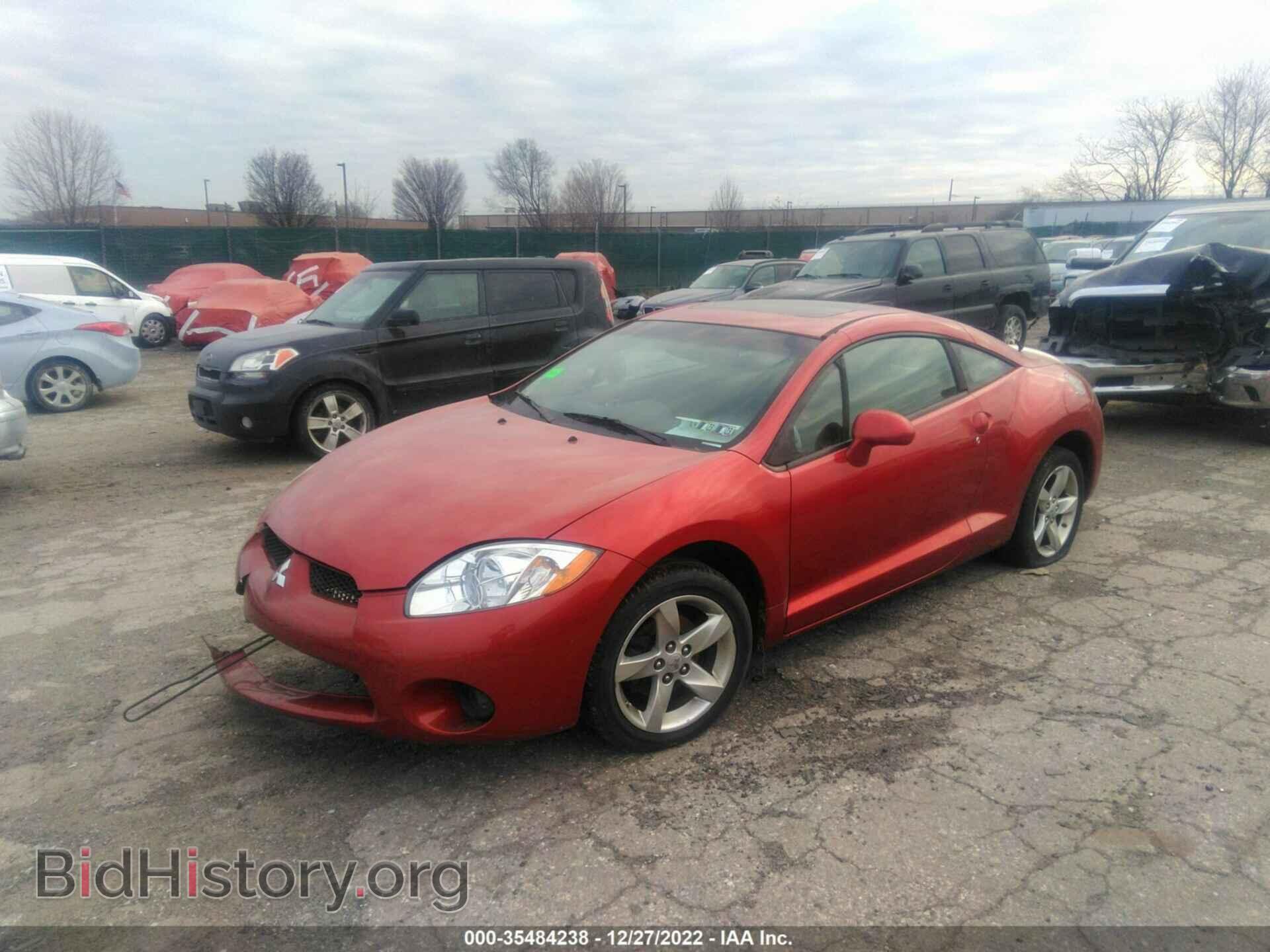 2008 MITSUBISHI ECLIPSE - VIN: 4A3AK24F38E007660 - Фото 2
