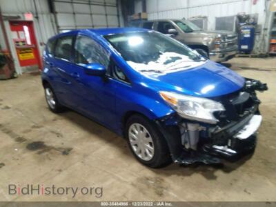2016 Nissan VERSA NOTE S/S Plus/SV/SR/SL, blue — VIN 3N1CE2CP8GL356280, IAAI