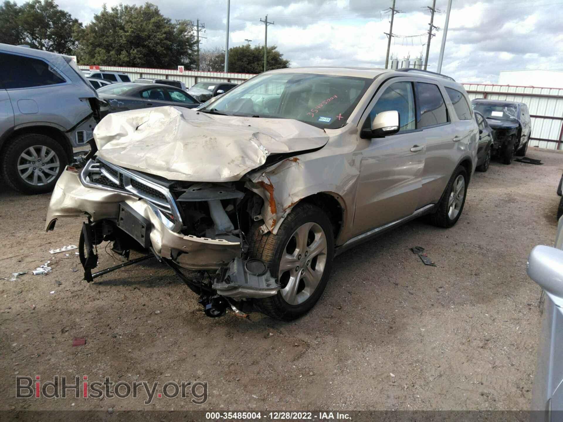 2014 DODGE DURANGO - VIN: 1C4RDHDG3EC344493 - Photo 2