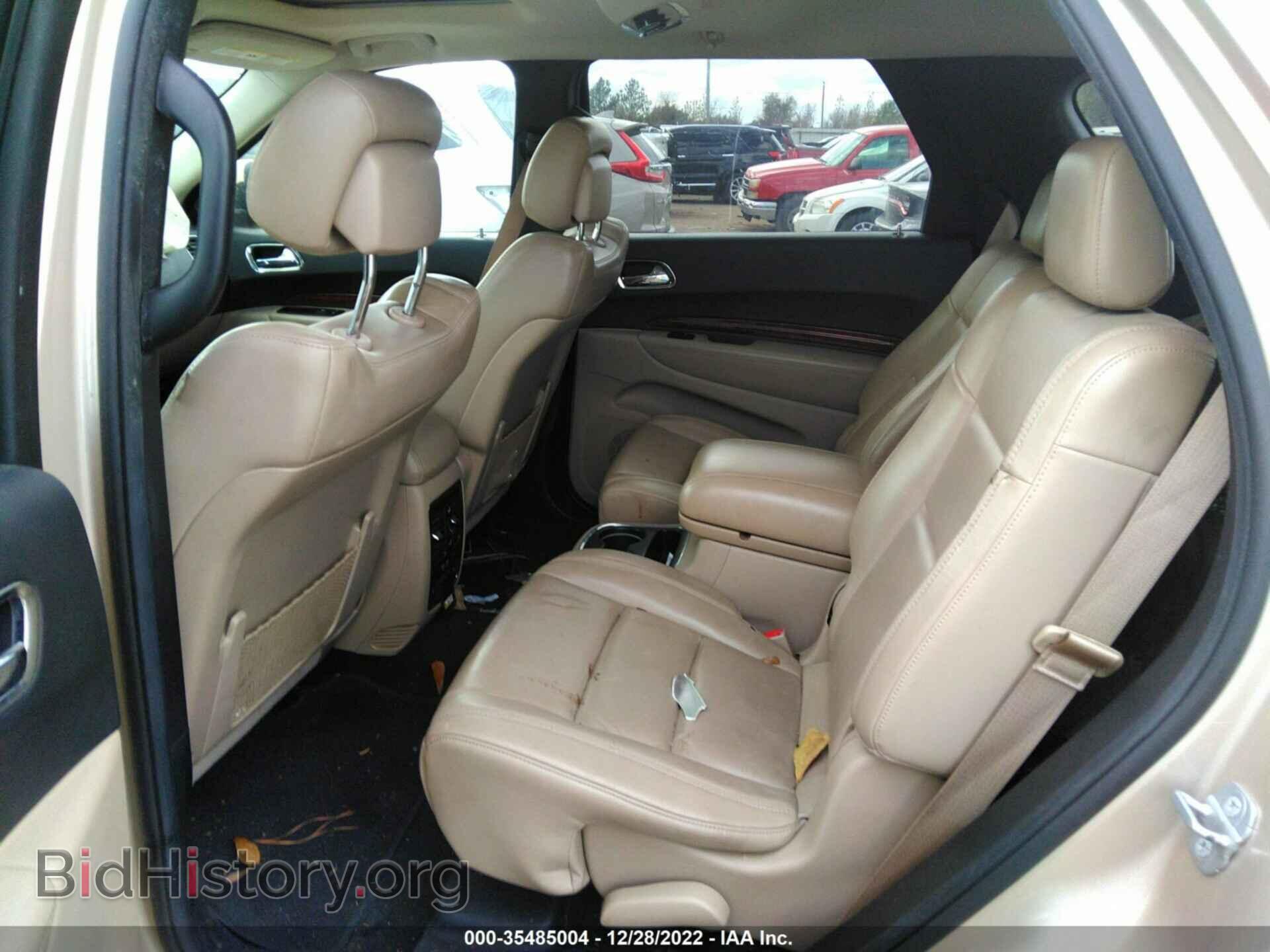 2014 DODGE DURANGO - VIN: 1C4RDHDG3EC344493 - Photo 8
