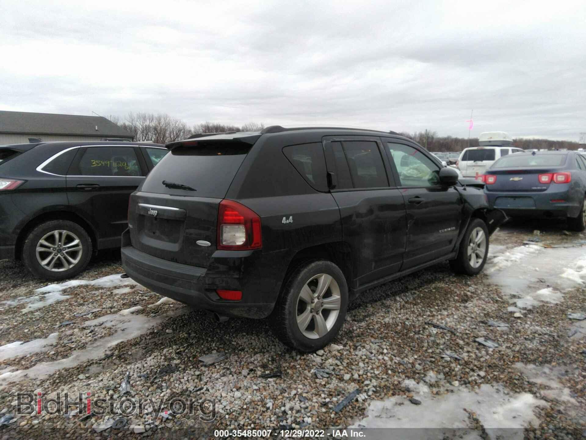2015 JEEP COMPASS - VIN: 1C4NJDEB3FD110191 - Фото 4
