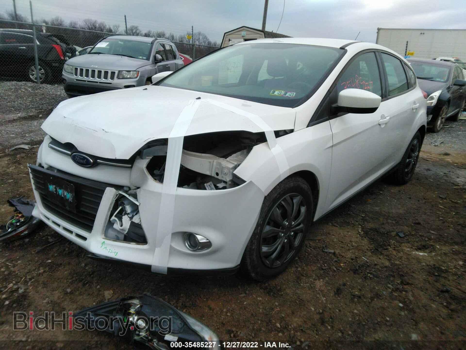 2012 FORD FOCUS - VIN: 1FAHP3K2XCL327268 - Фото 2