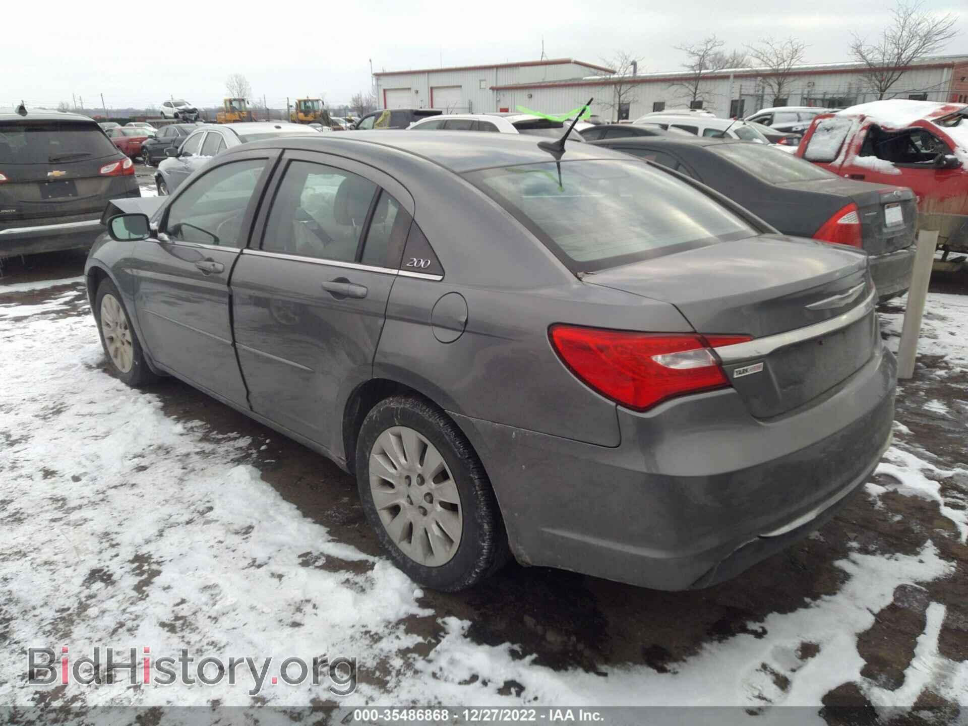2012 CHRYSLER 200 - VIN: 1C3CCBAB2CN170355 - Фото 3
