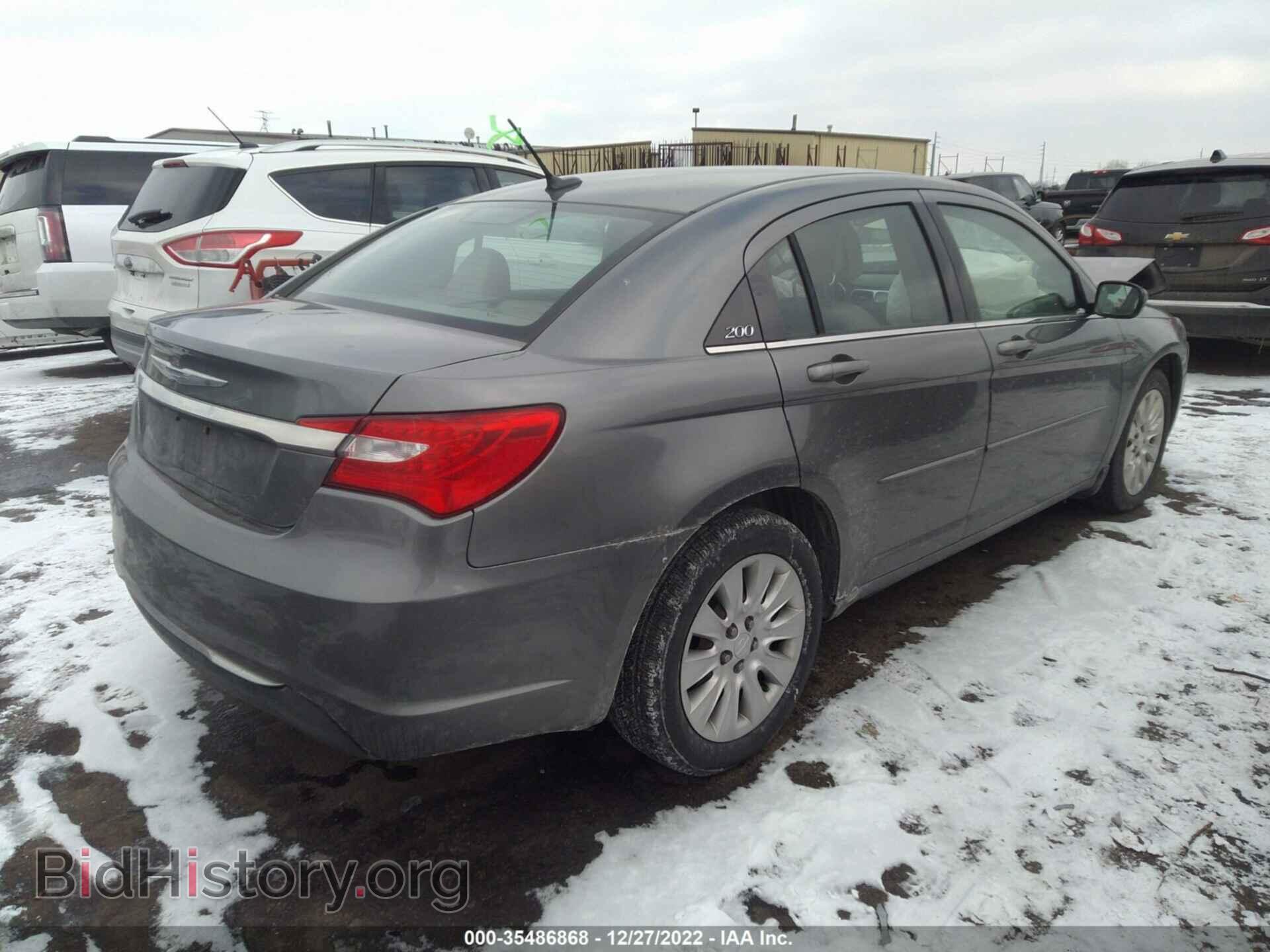 2012 CHRYSLER 200 - VIN: 1C3CCBAB2CN170355 - Фото 4