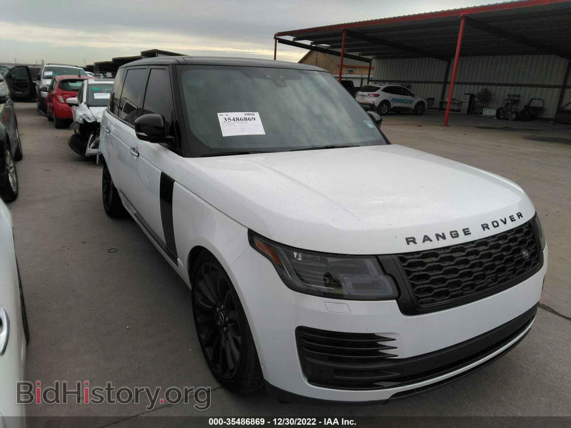 Фотография SALGV5REXKA526525 - LAND ROVER RANGE ROVER 2019