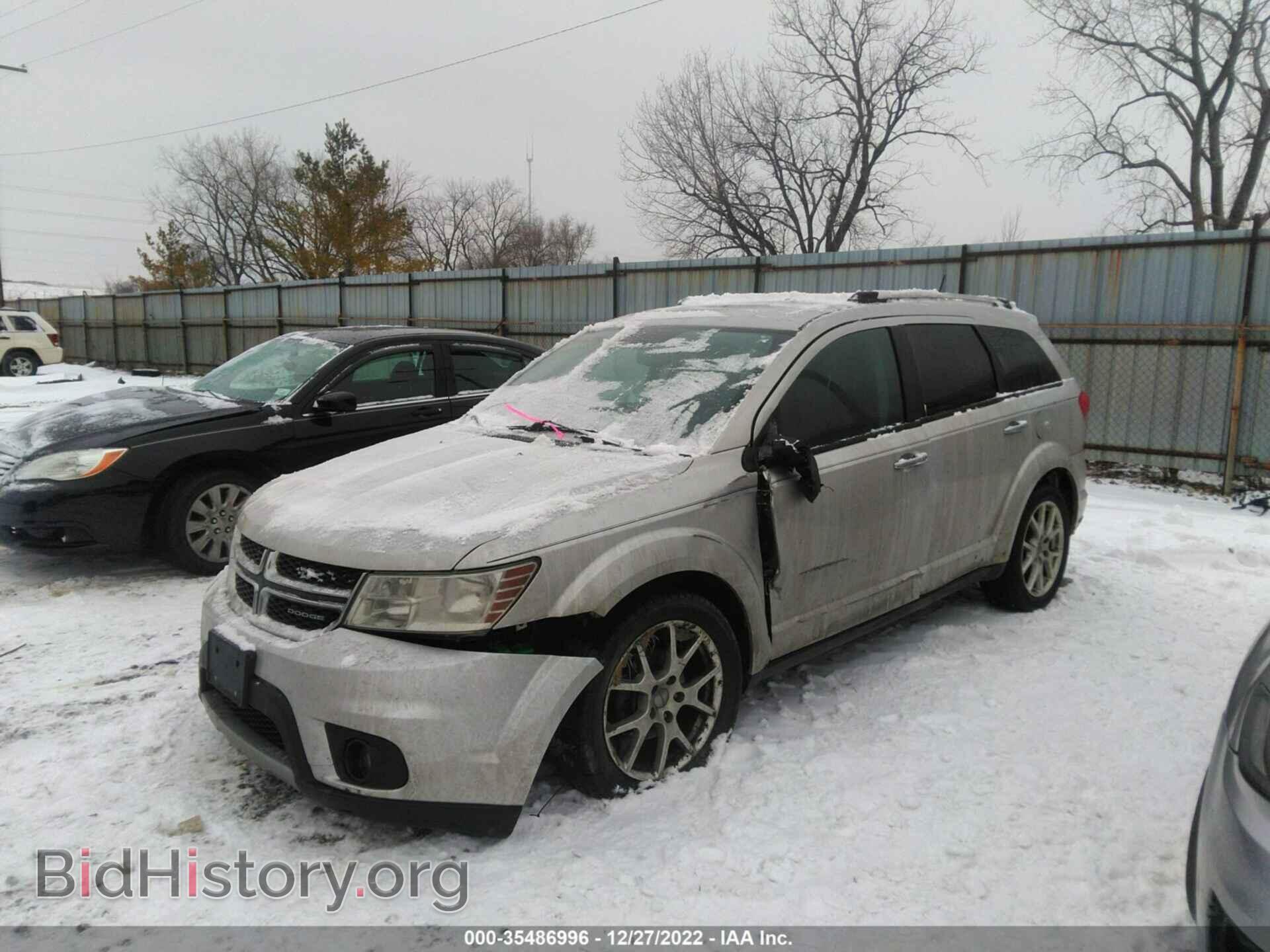2011 DODGE JOURNEY - VIN: 3D4PG3FG1BT569416 - Фото 2