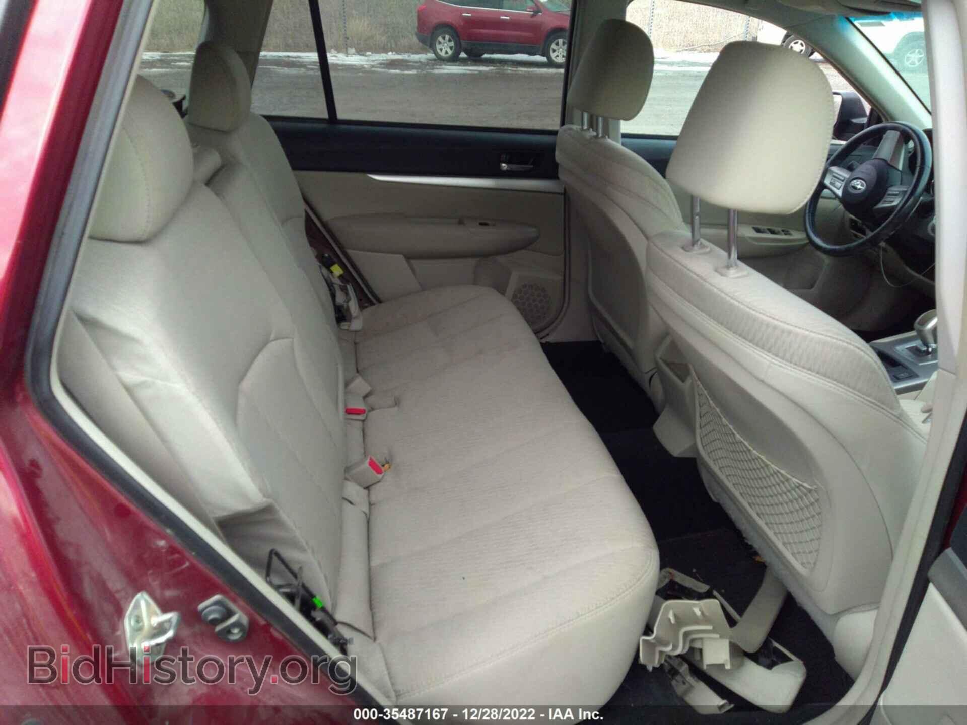 2011 SUBARU OUTBACK - VIN: 4S4BRCCC2B3320598 - Фото 8