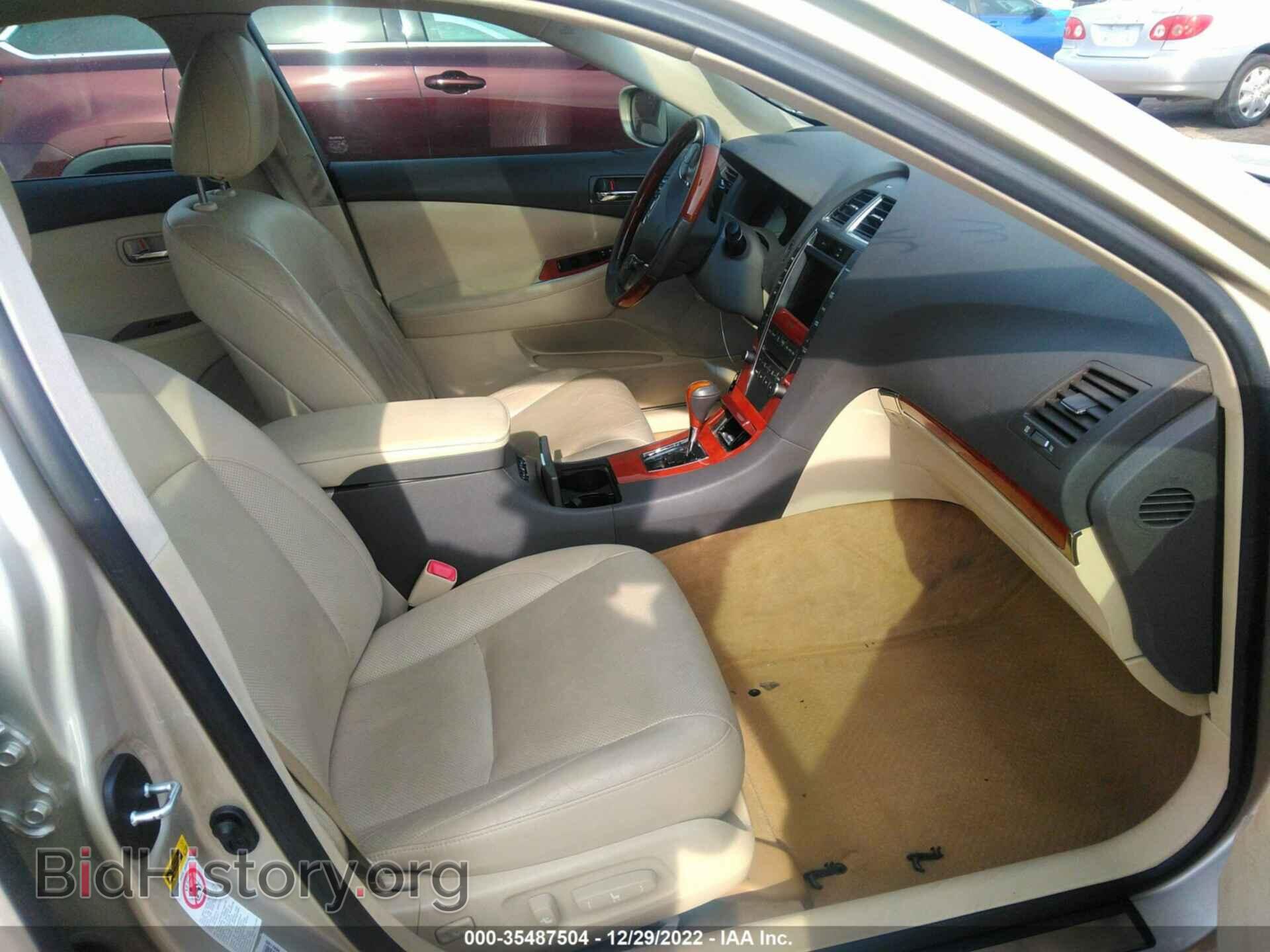 2010 LEXUS ES 350 - VIN: JTHBK1EG1A2379559 - Фото 5