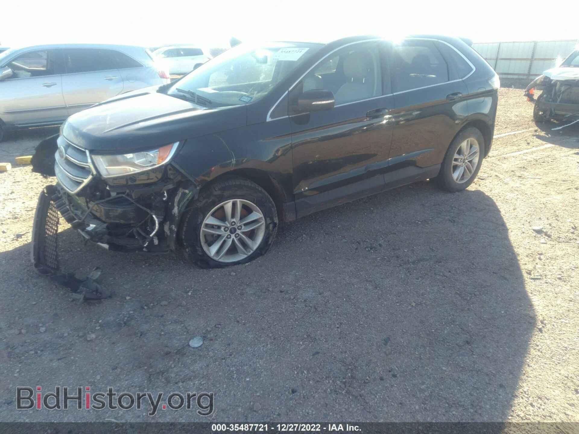 2015 FORD EDGE - VIN: 2FMTK4J85FBB17062 - Фото 2