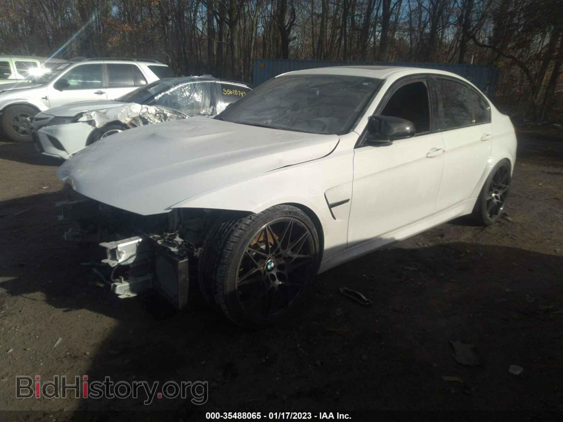 2018 BMW M3 - VIN: WBS8M9C57J5J78925 - Photo 2