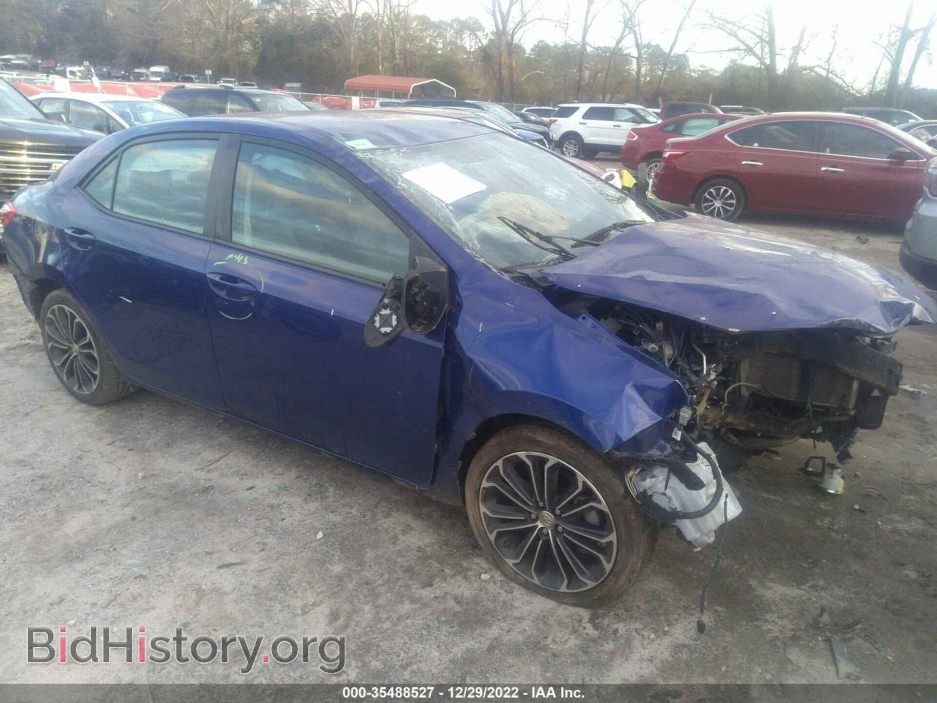 Photo 2T1BURHE5FC386835 - TOYOTA COROLLA 2015