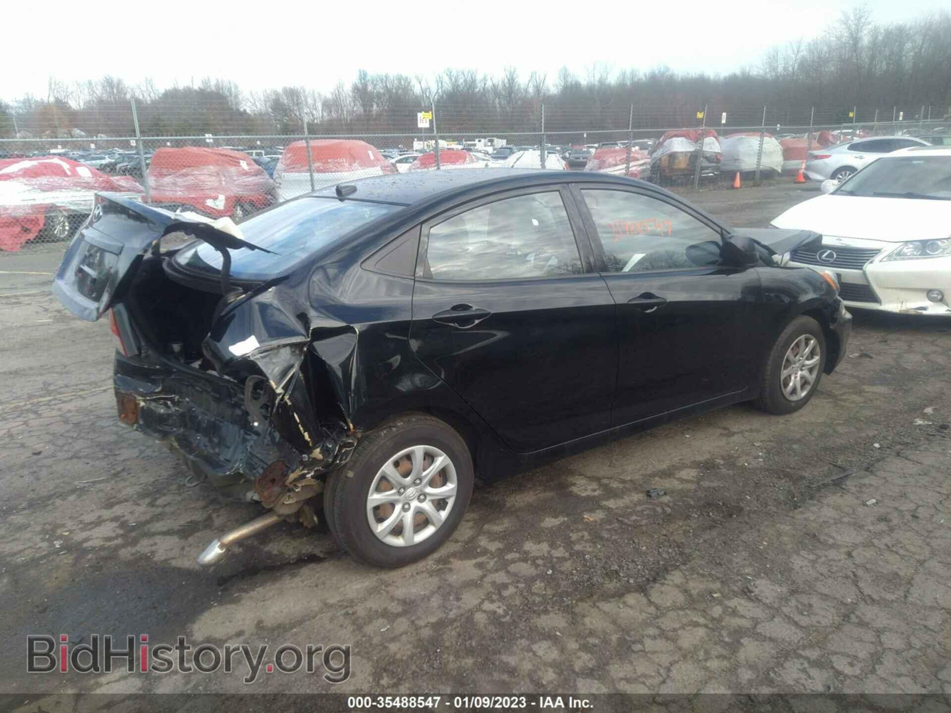 2012 HYUNDAI ACCENT - VIN: KMHCT4AE7CU067161 - Фото 4