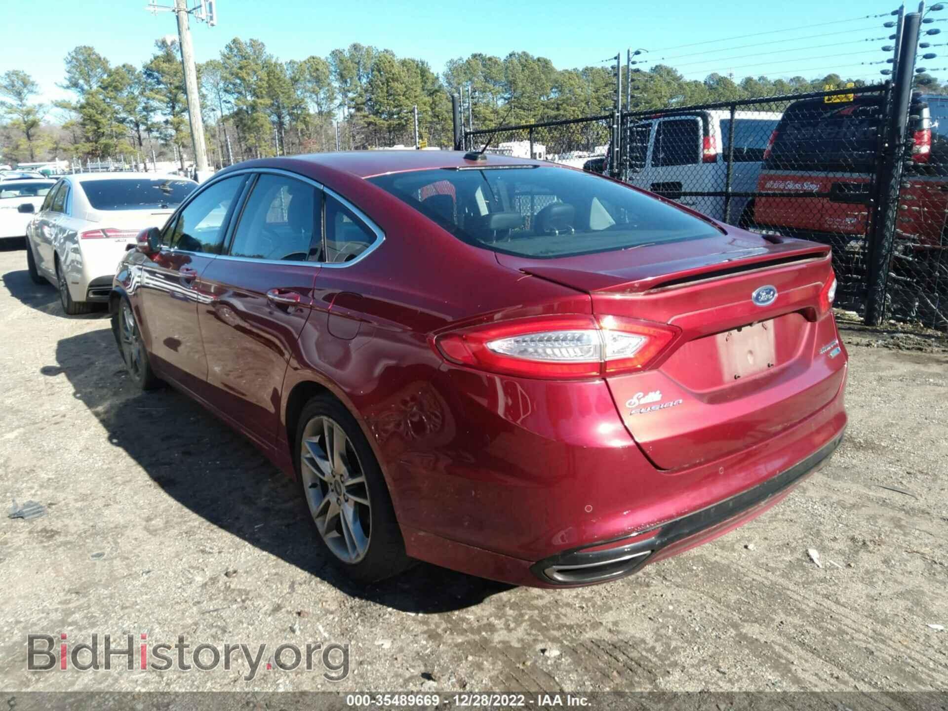 2013 FORD FUSION - VIN: 3FA6P0D91DR199425 - Photo 3