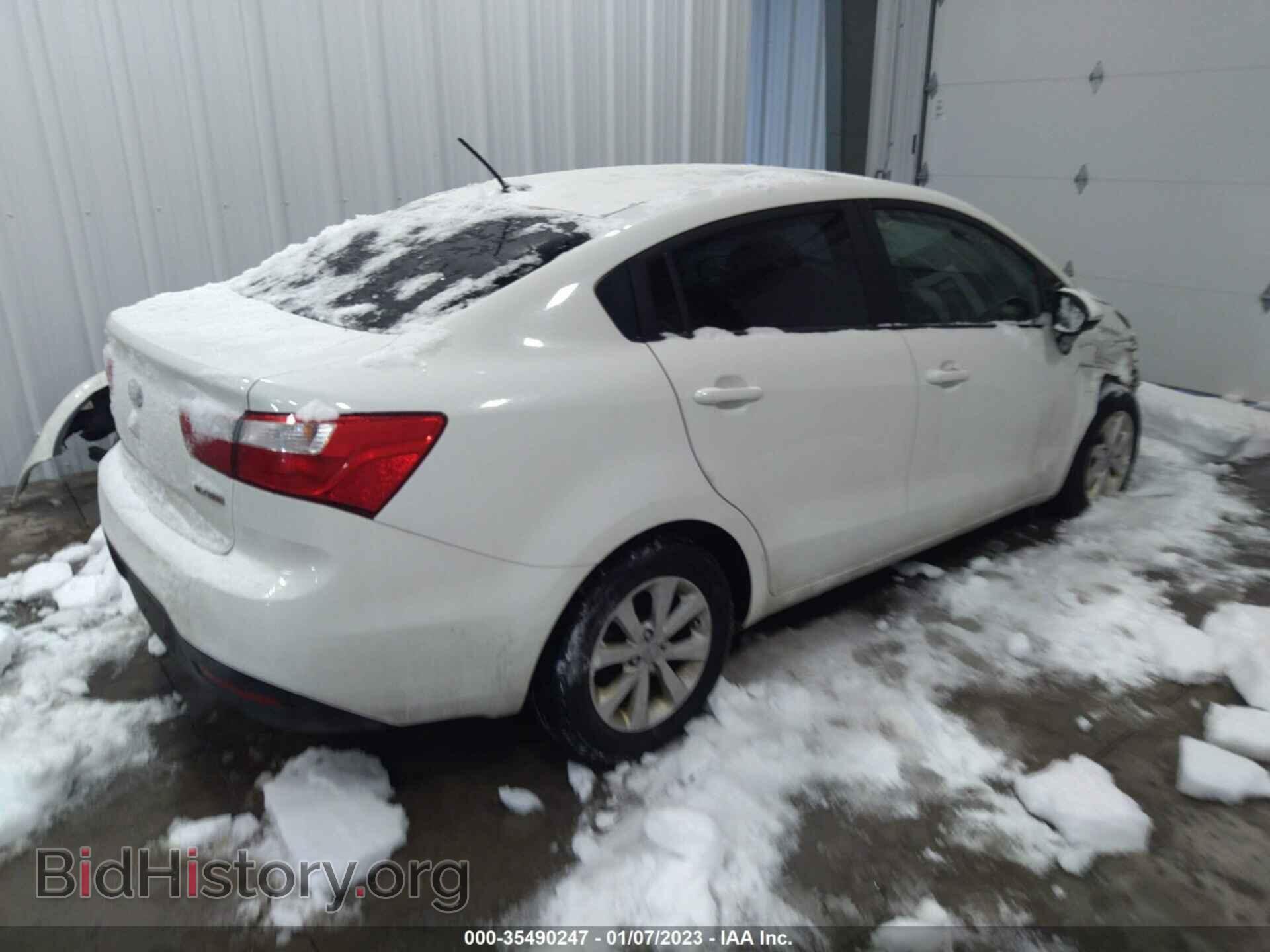 2013 KIA RIO - VIN: KNADN4A37D6096258 - Photo 4
