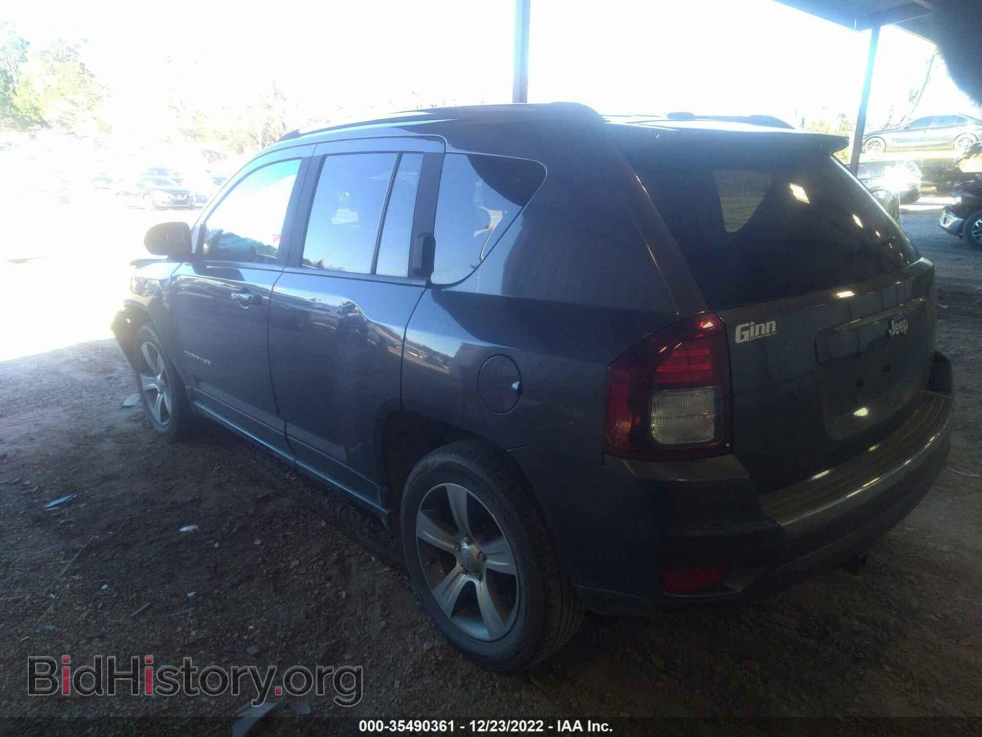 2016 JEEP COMPASS - VIN: 1C4NJCEA1GD749642 - Фото 3