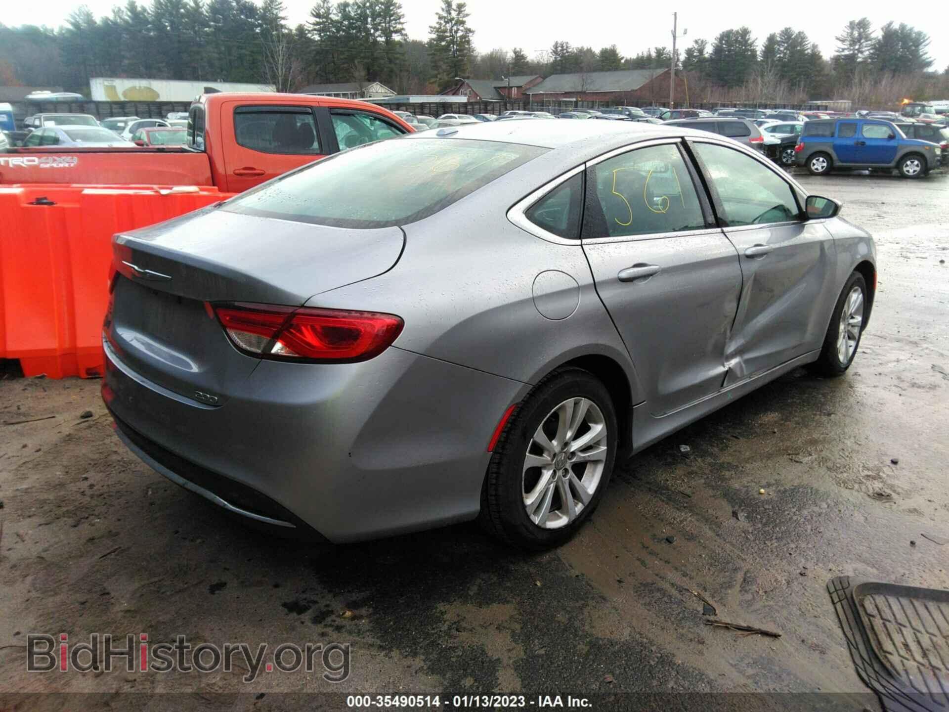 2015 CHRYSLER 200 - VIN: 1C3CCCAB2FN596573 - Фото 4