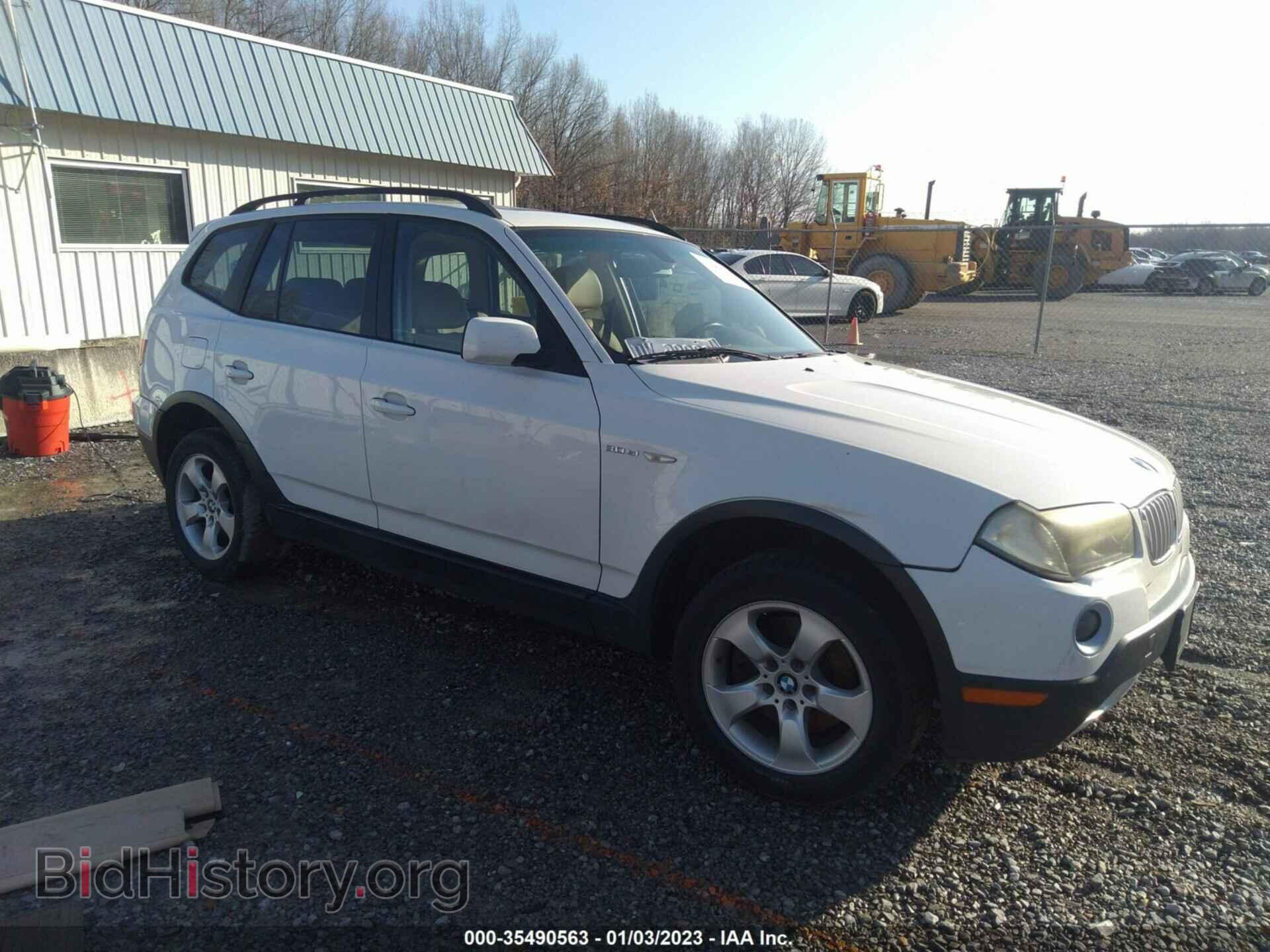 Photo WBXPC93498WJ02983 - BMW X3 2008