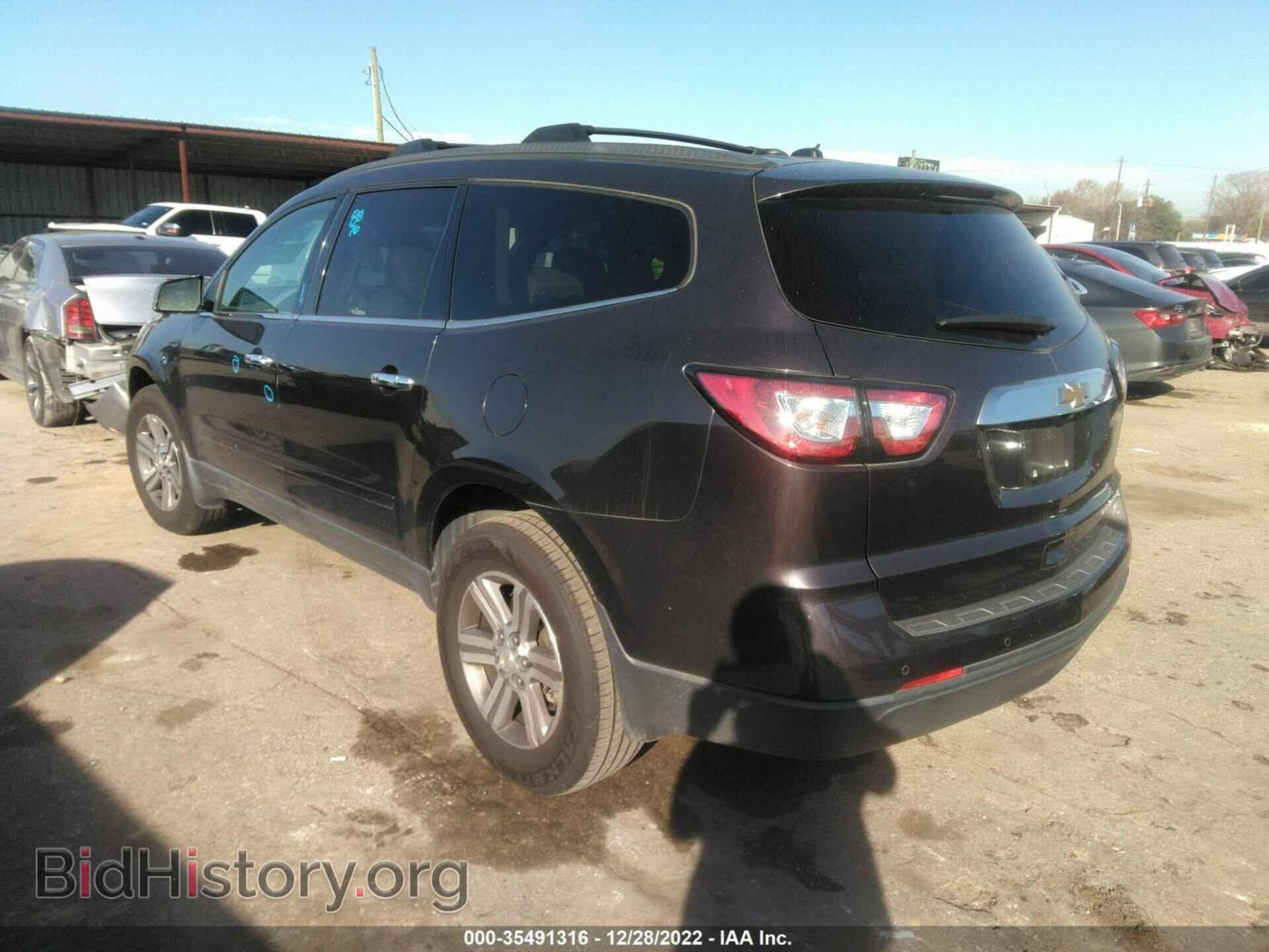 2015 CHEVROLET TRAVERSE - VIN: 1GNKRHKD8FJ295016 - Фото 3