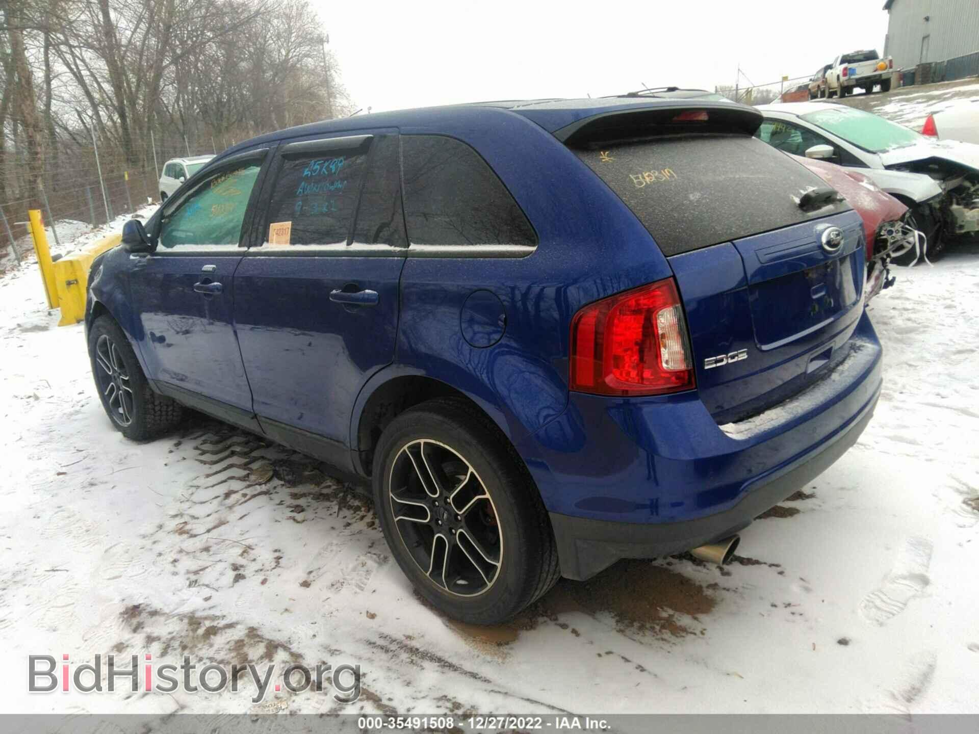 2013 FORD EDGE - VIN: 2FMDK3JC6DBA33140 - Фото 3