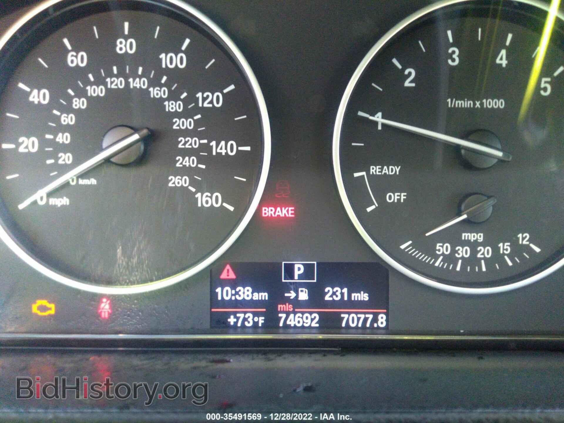 2012 BMW 3 SERIES - VIN: WBA3A5G50CNN65765 - Фото 7