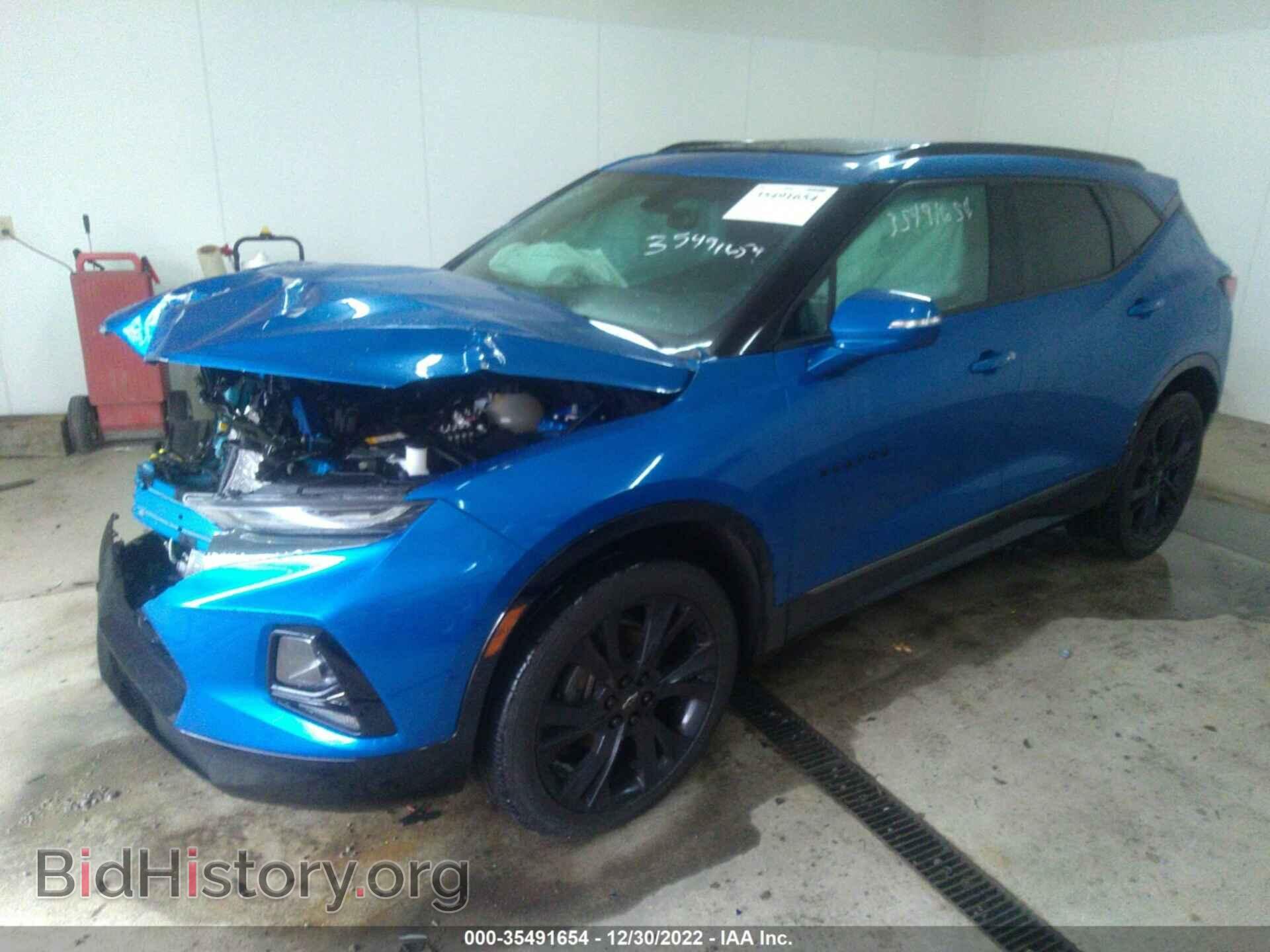 2020 CHEVROLET BLAZER - VIN: 3GNKBKRS2LS647295 - Фото 2