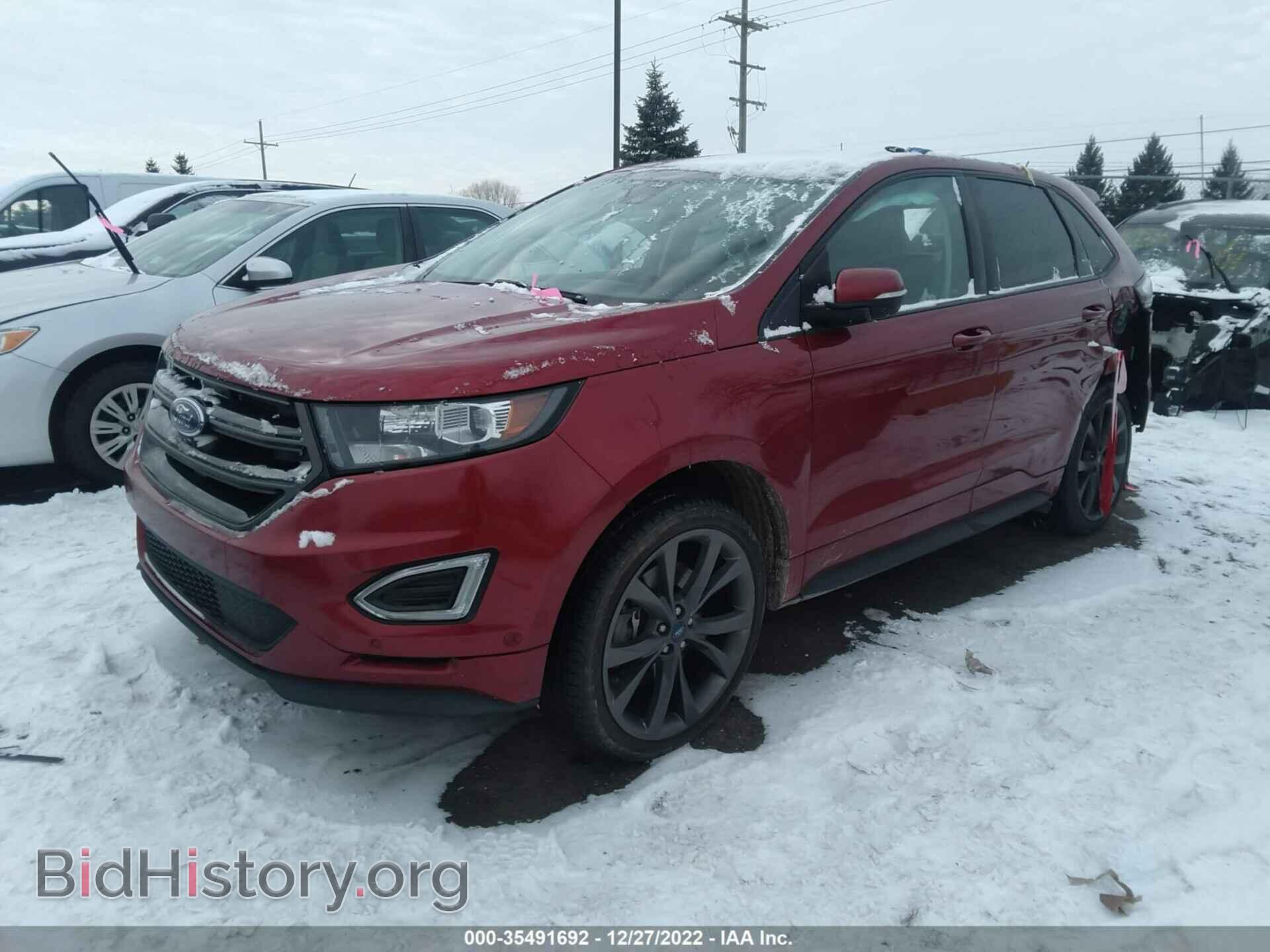 2015 FORD EDGE - VIN: 2FMTK4AP1FBB55184 - Photo 2