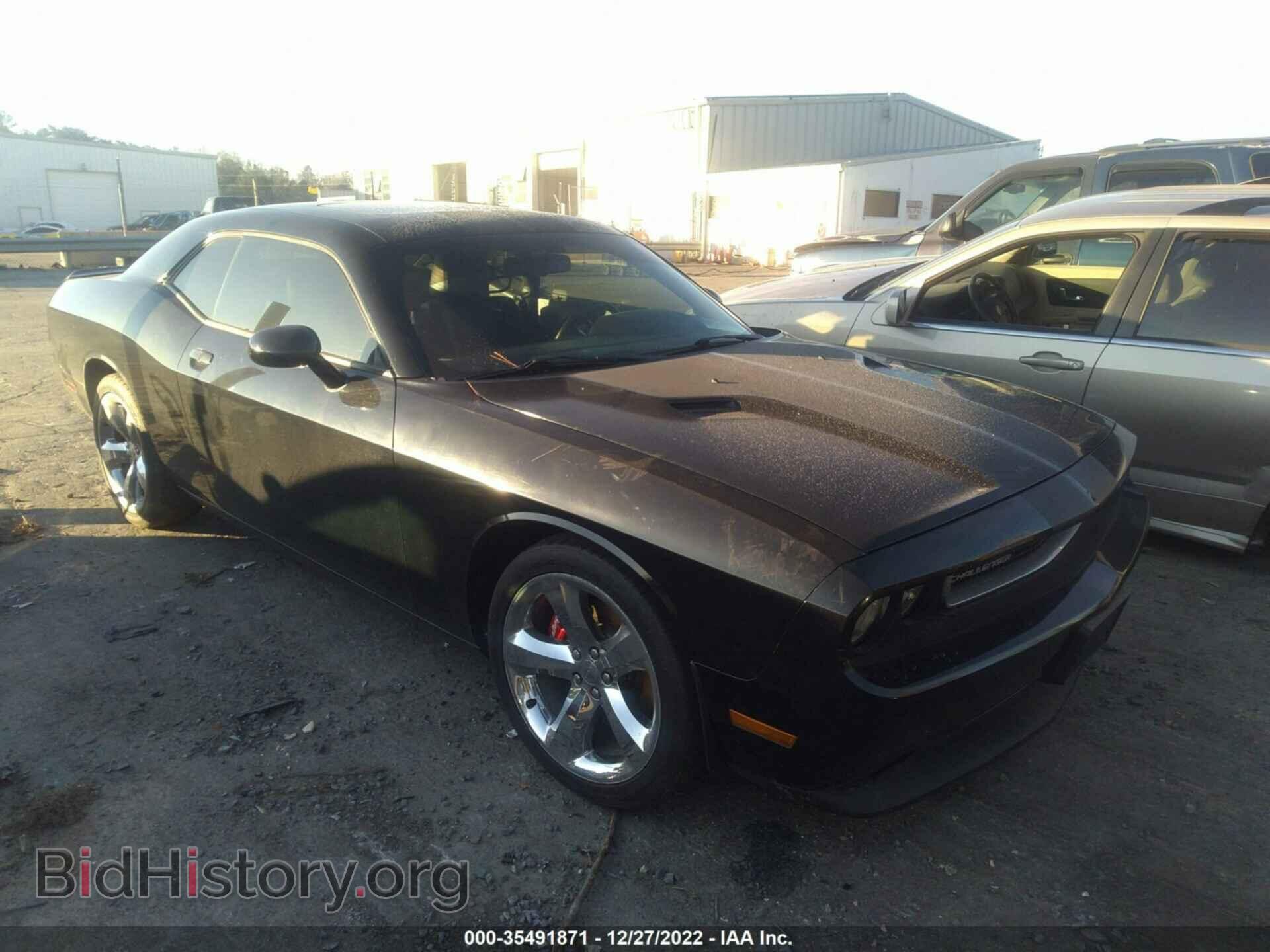 Photo 2C3CDYAG7CH118529 - DODGE CHALLENGER 2012