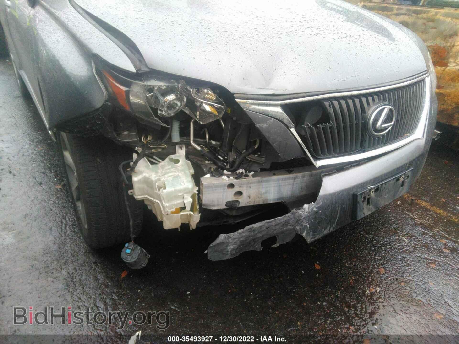 2012 LEXUS RX 350 - VIN: 2T2BK1BA7CC139062 - Фото 6