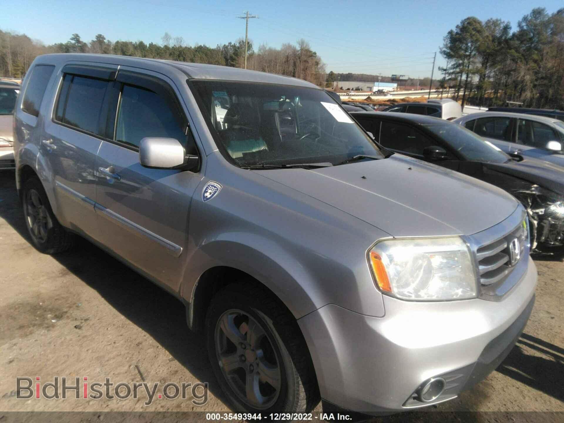 Photo 5FNYF4H50DB028042 - HONDA PILOT 2013