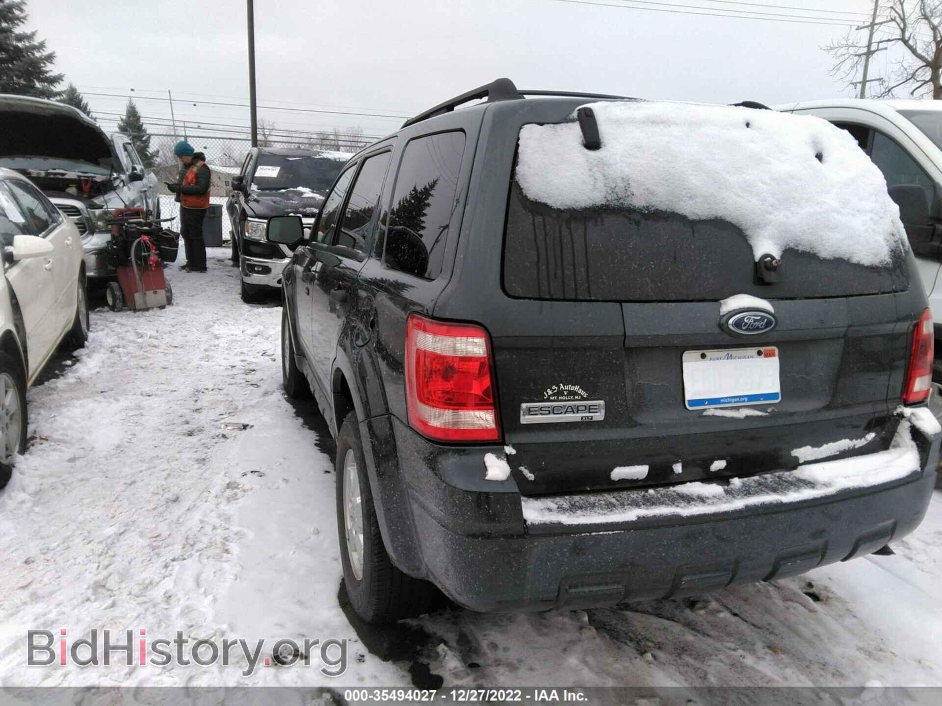2009 FORD ESCAPE - VIN: 1FMCU037X9KD07313 - Фото 3