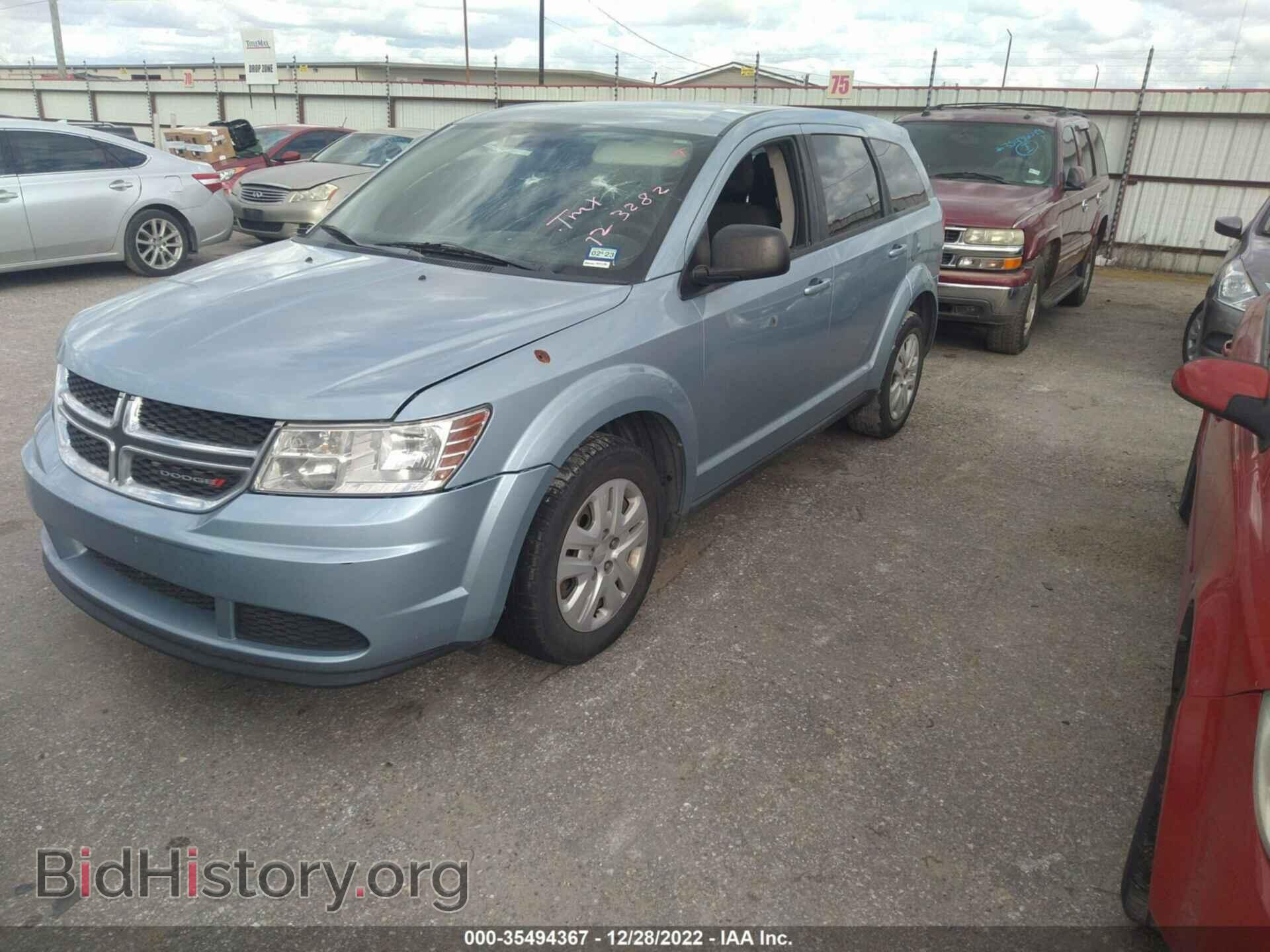 2013 DODGE JOURNEY - VIN: 3C4PDCAB4DT723282 - Фото 2