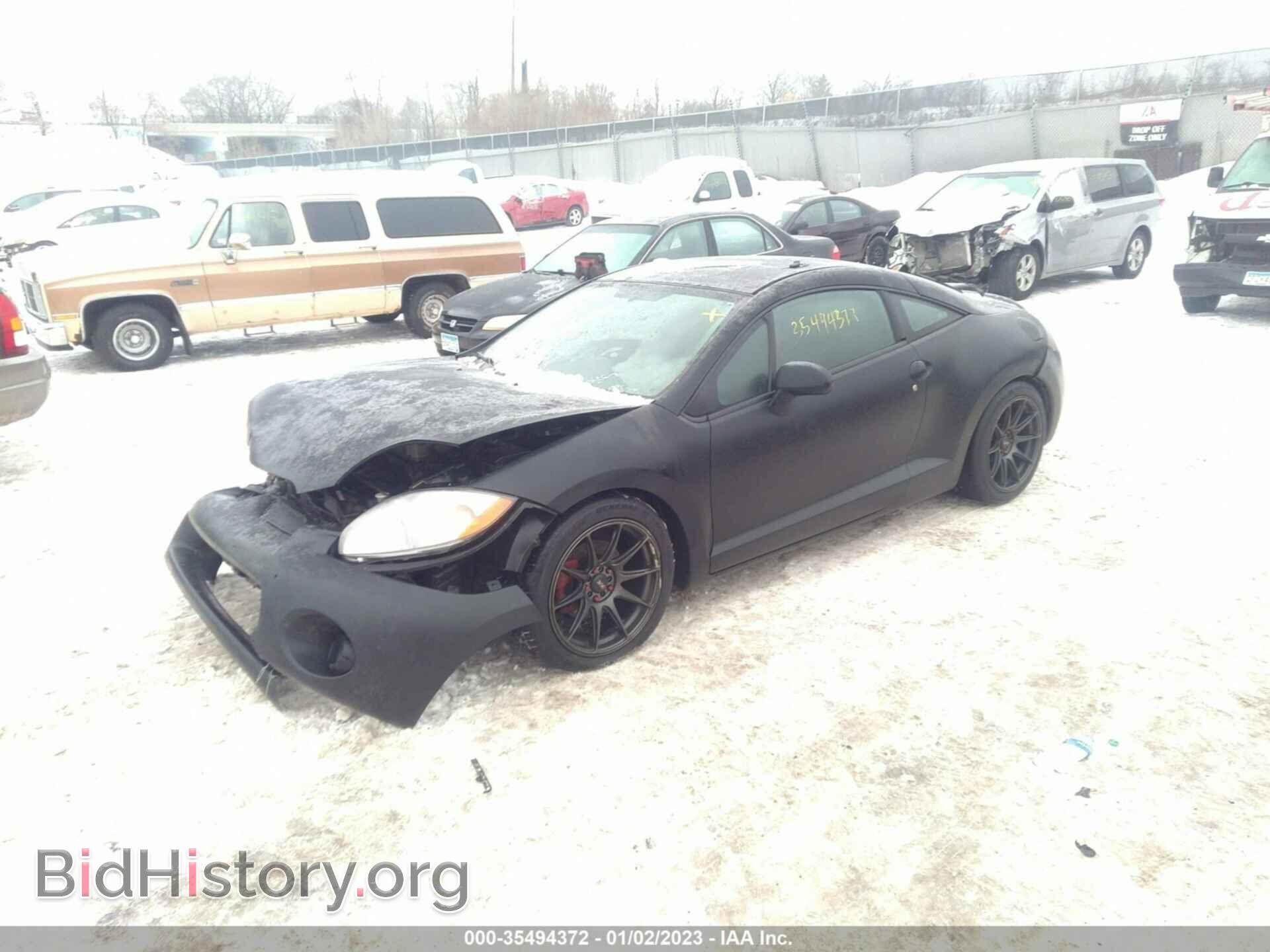 2007 MITSUBISHI ECLIPSE - VIN: 4A3AK24F77E032687 - Photo 2