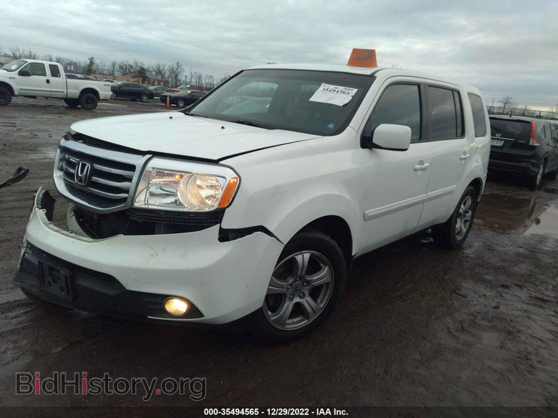 2012 HONDA PILOT - VIN: 5FNYF4H51CB049433 - Фото 2