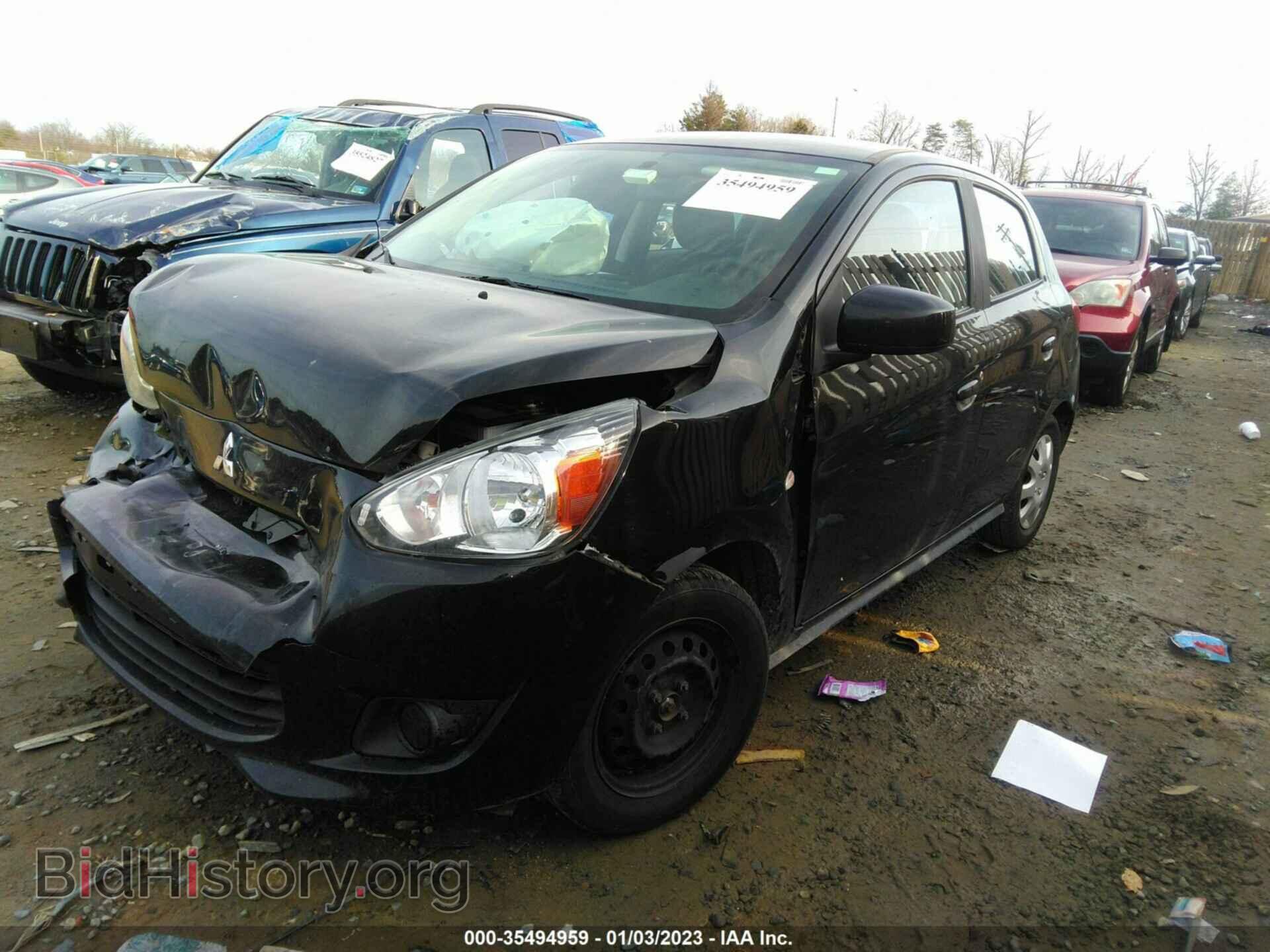 2015 MITSUBISHI MIRAGE - VIN: ML32A3HJXFH034156 - Фото 2