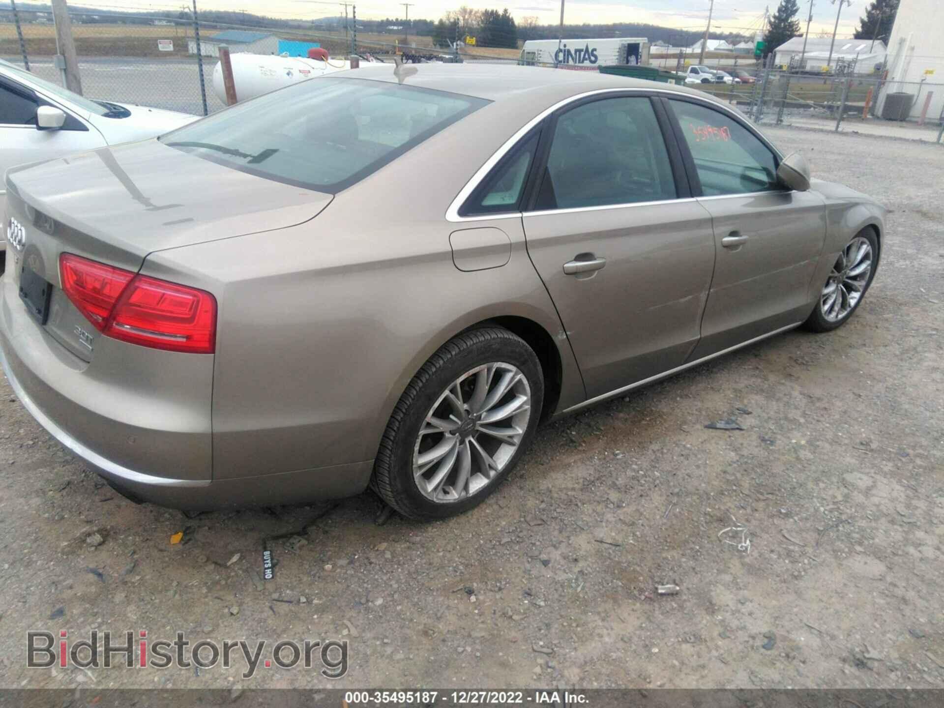 2013 AUDI A8 - VIN: WAUAGAFD2DN007103 - Фото 4