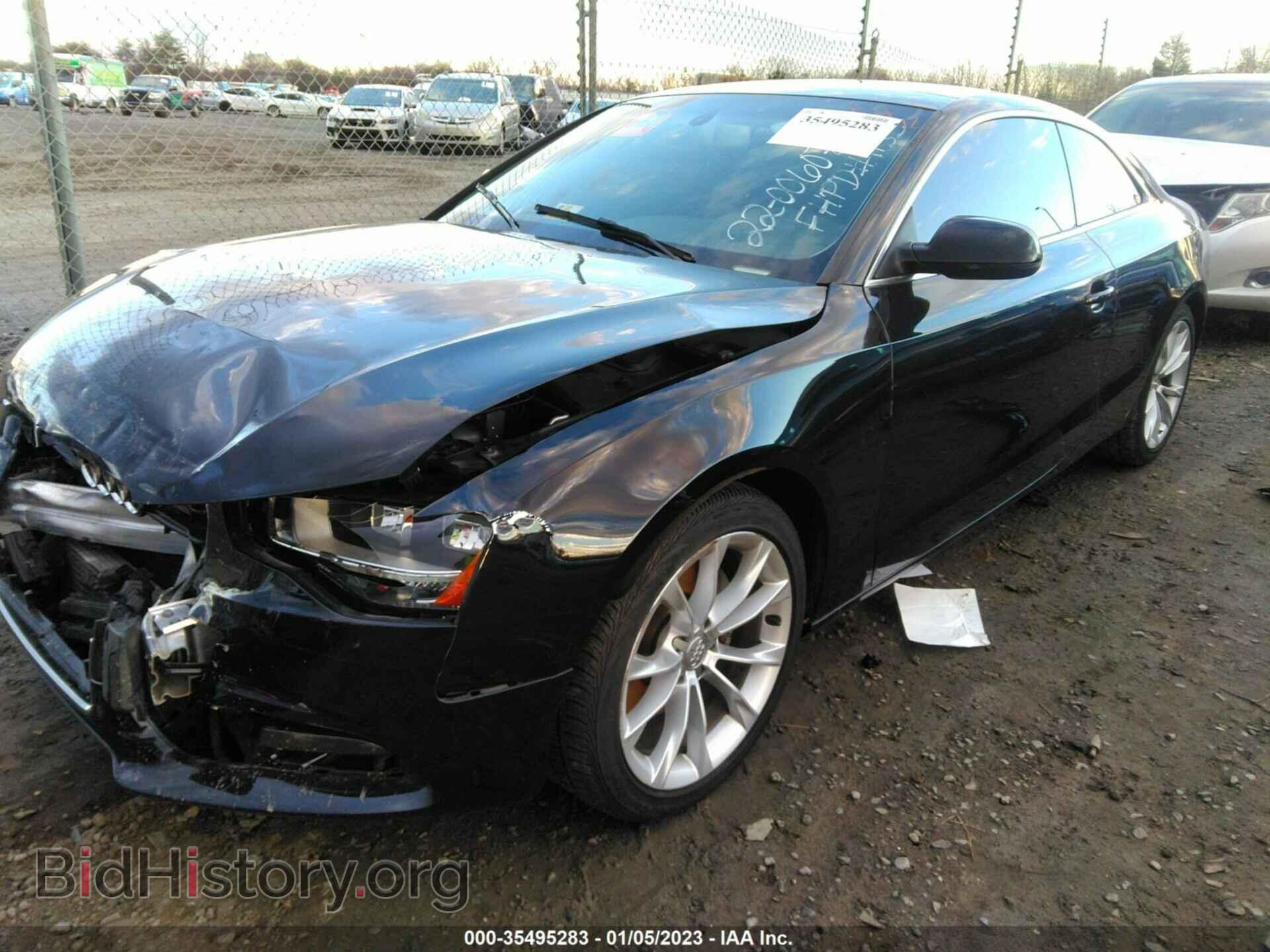 2013 AUDI A5 - VIN: WAUCFAFRXDA015500 - Фото 2
