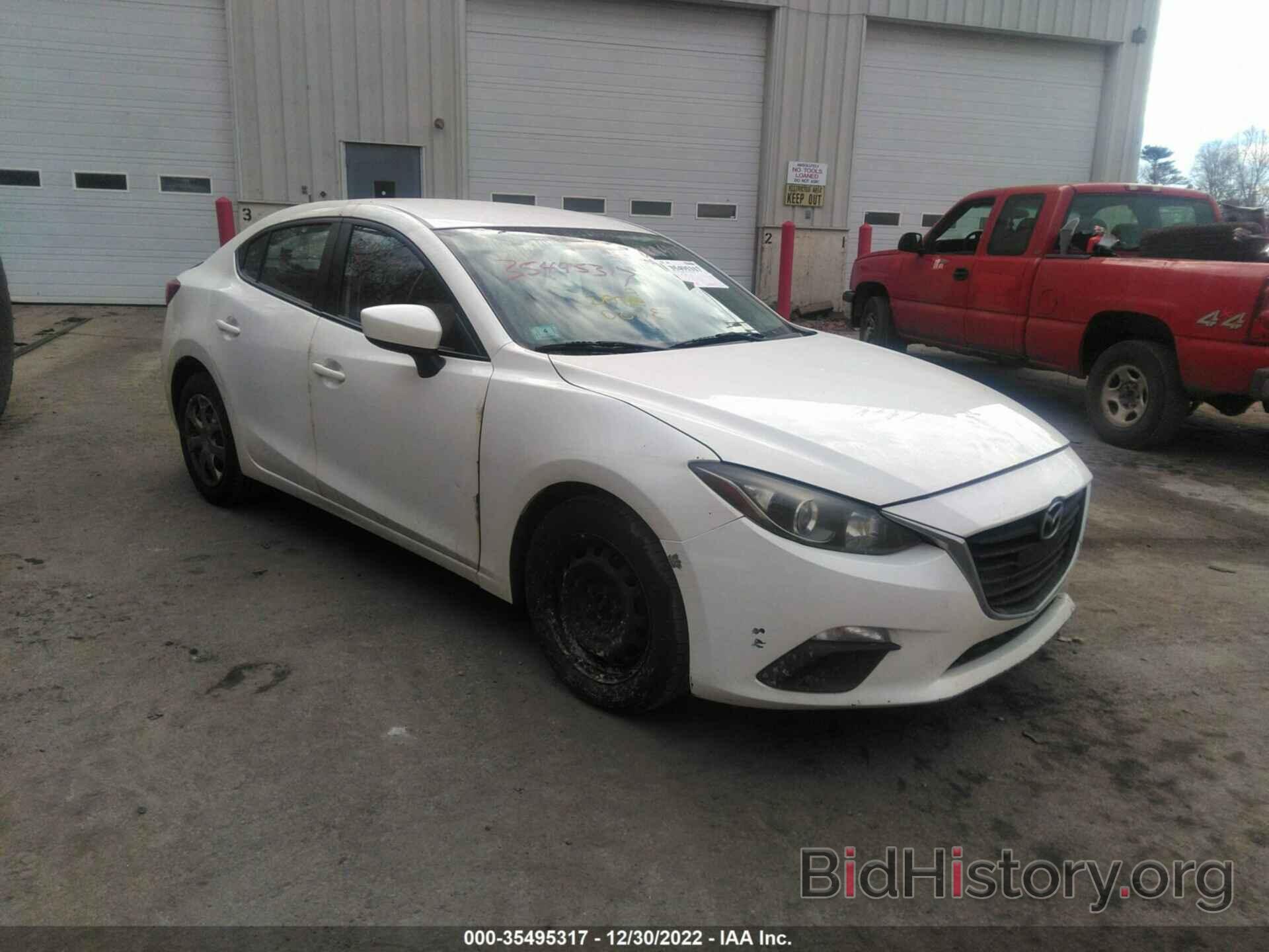 Photo JM1BM1U74E1145599 - MAZDA MAZDA3 2014