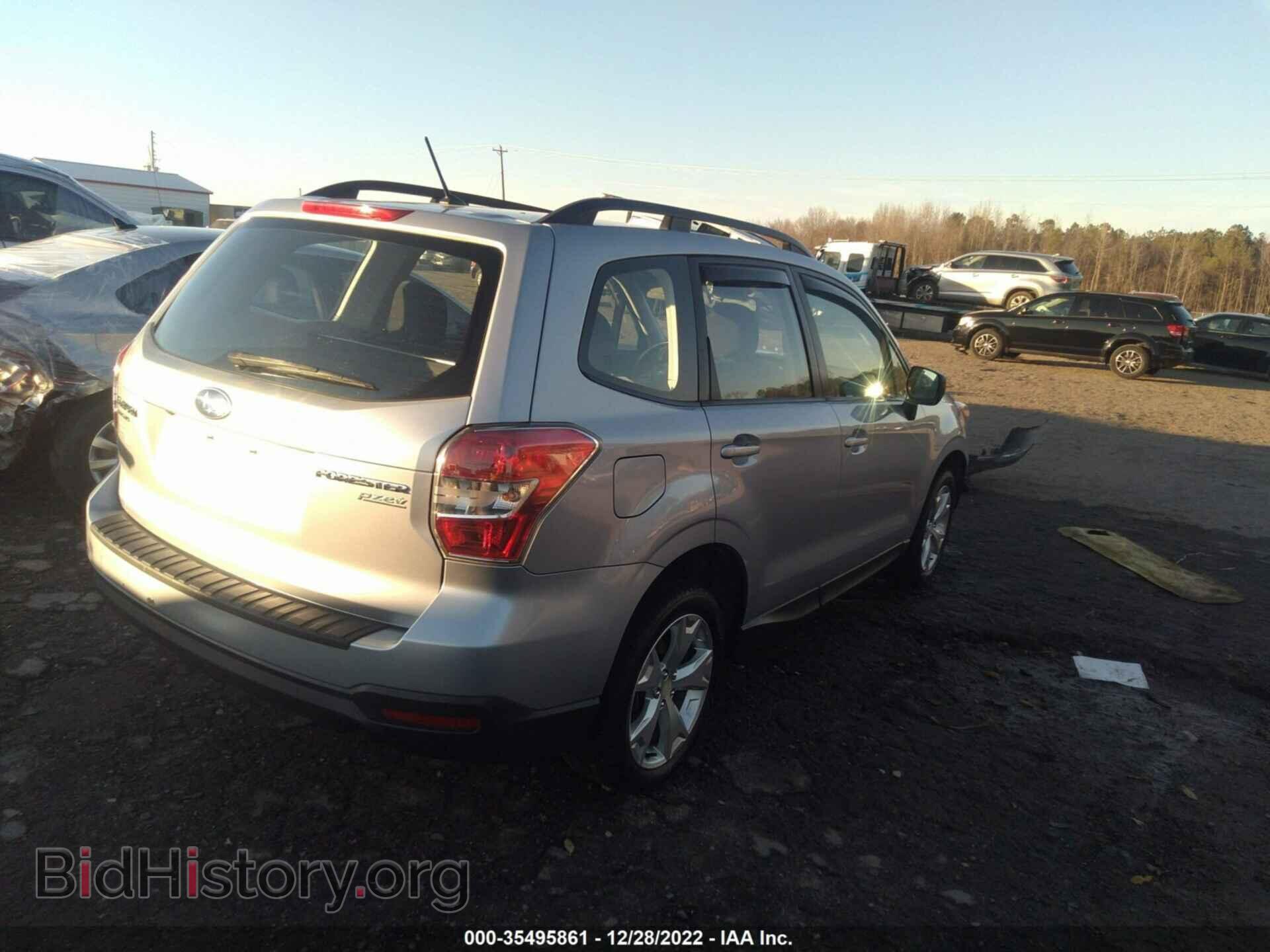 2015 SUBARU FORESTER - VIN: JF2SJABC0FH460208 - Фото 4