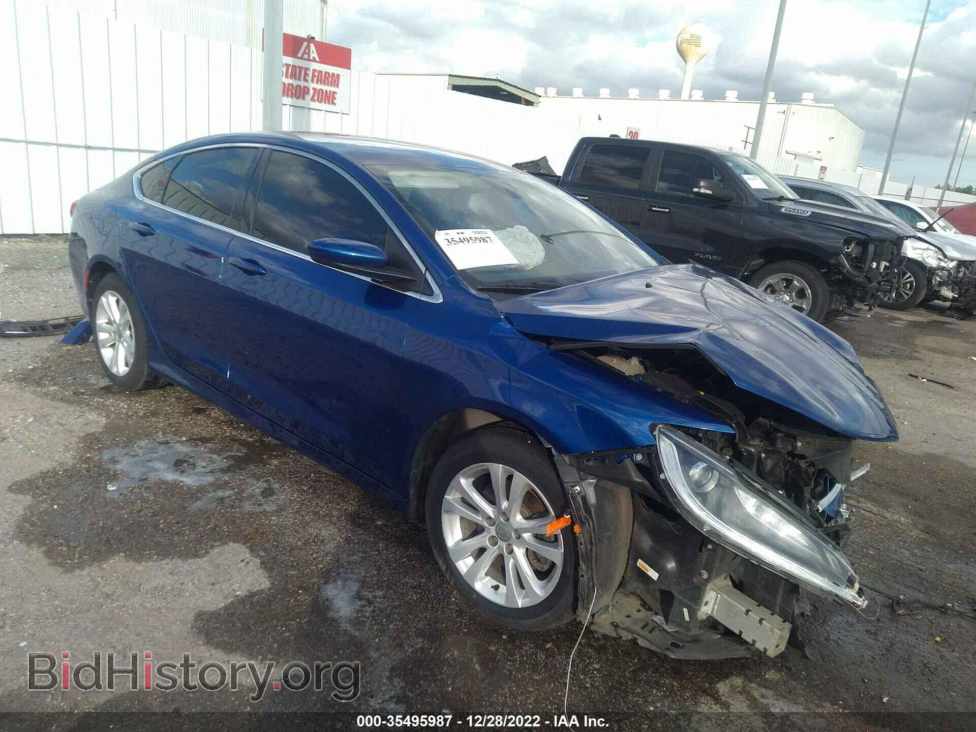 Фотография 1C3CCCAB8GN142653 - CHRYSLER 200 2016