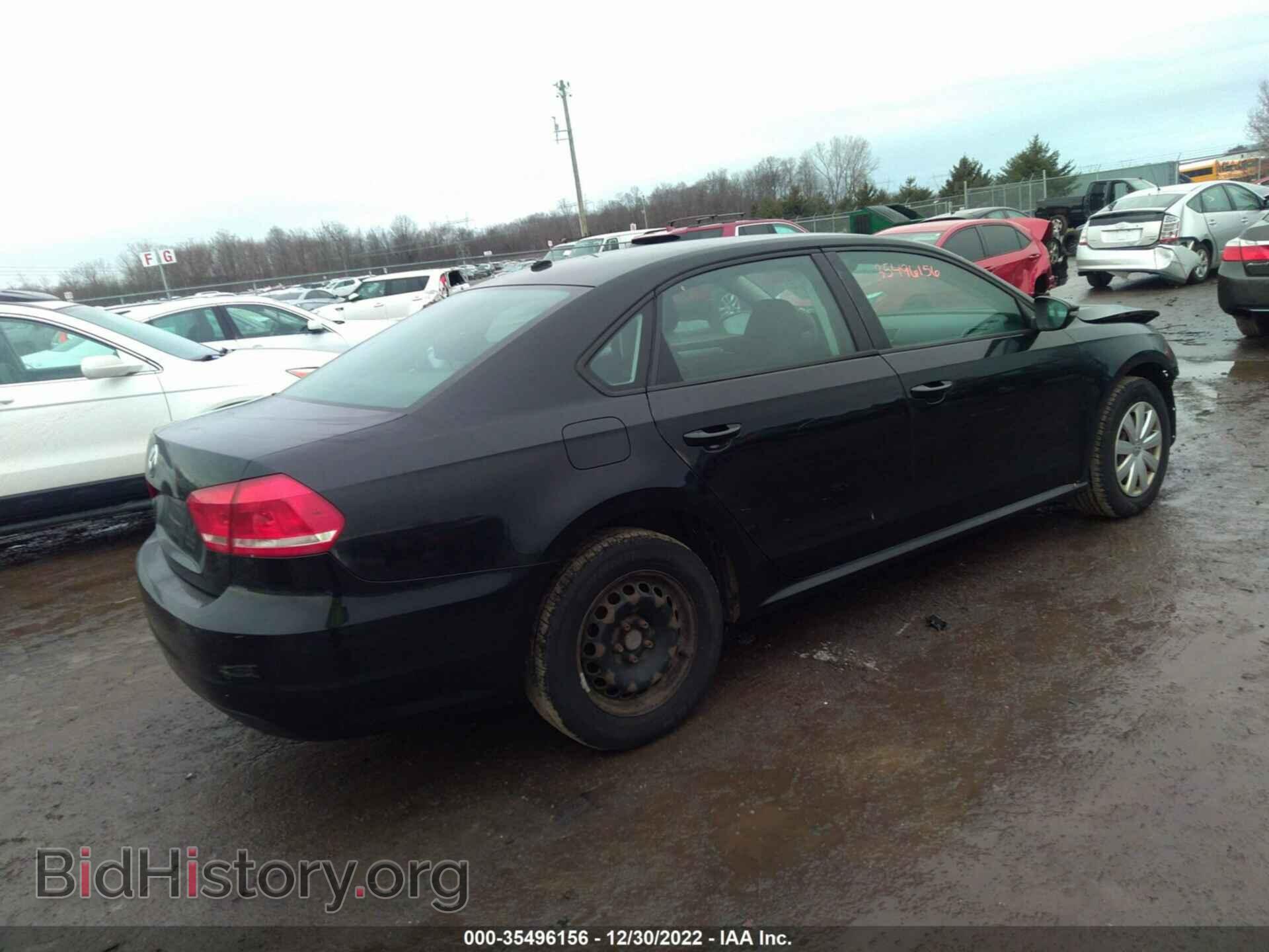 2012 VOLKSWAGEN PASSAT - VIN: 1VWAP7A31CC005497 - Фото 4