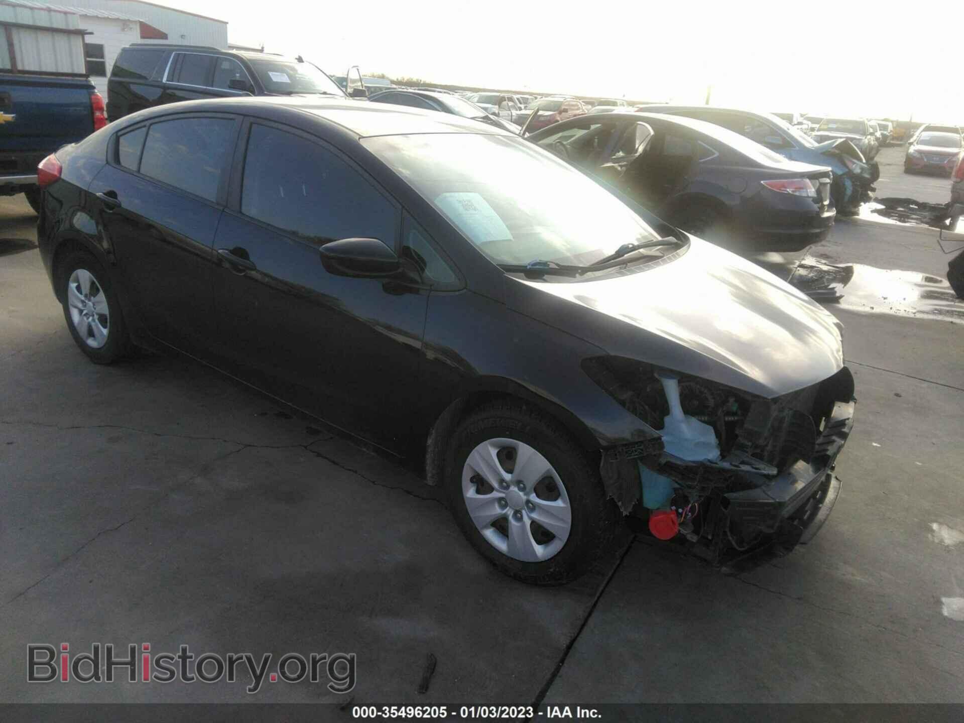 Photo KNAFK4A63G5491785 - KIA FORTE 2016