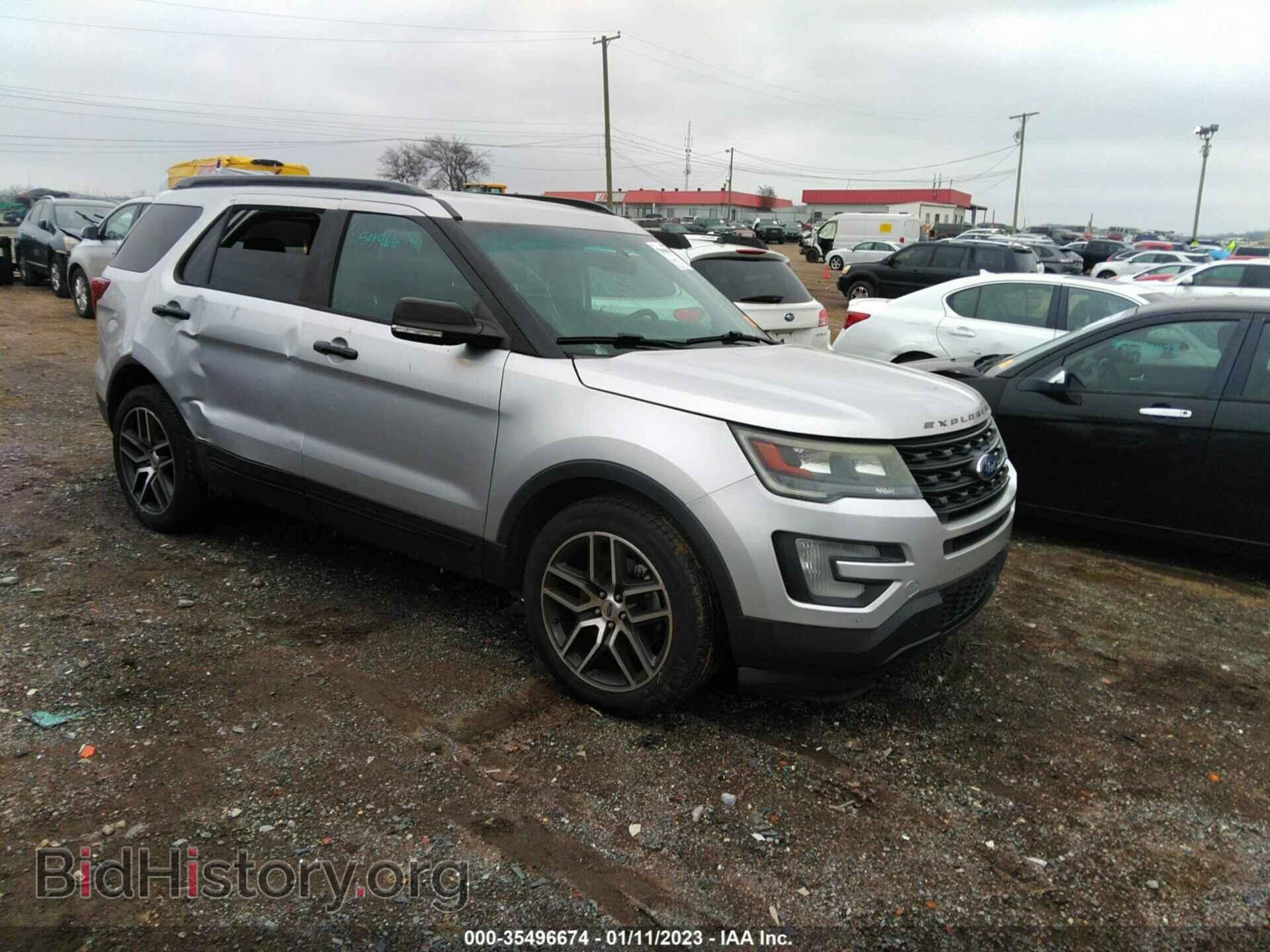 Фотография 1FM5K8GT5GGC42682 - FORD EXPLORER 2016